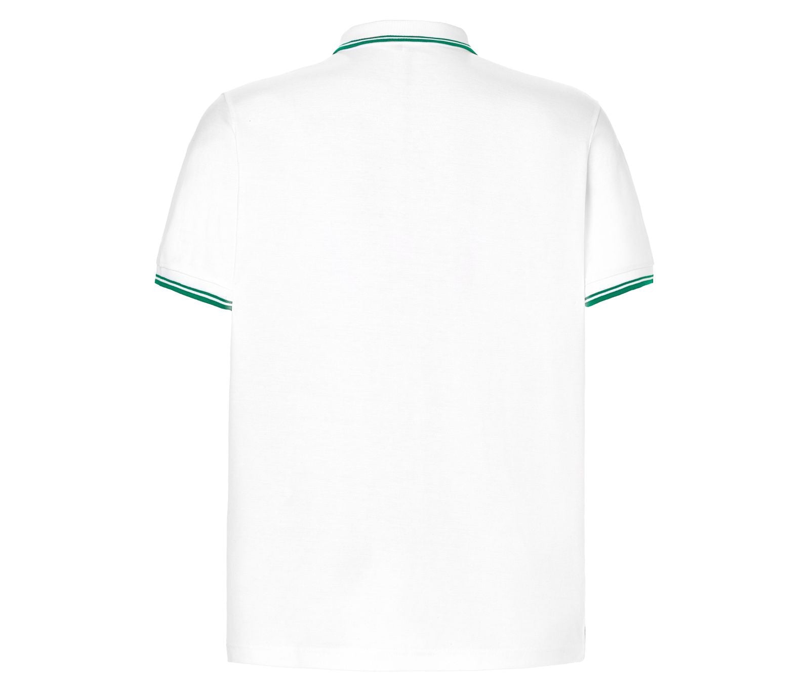 Polo Homme Contrasté - White / Kelly