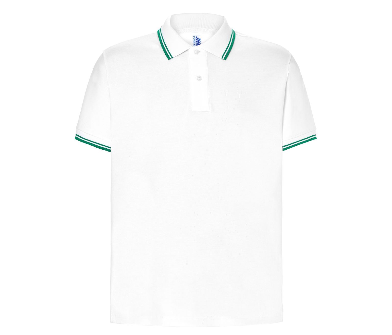 Polo Homme Contrasté - White / Kelly