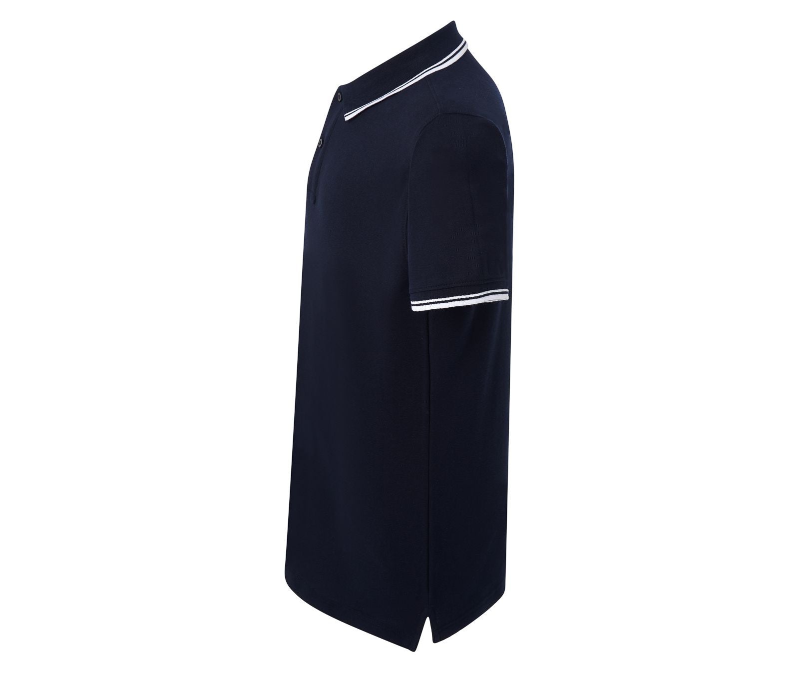 Polo Homme Contrasté - Navy/white