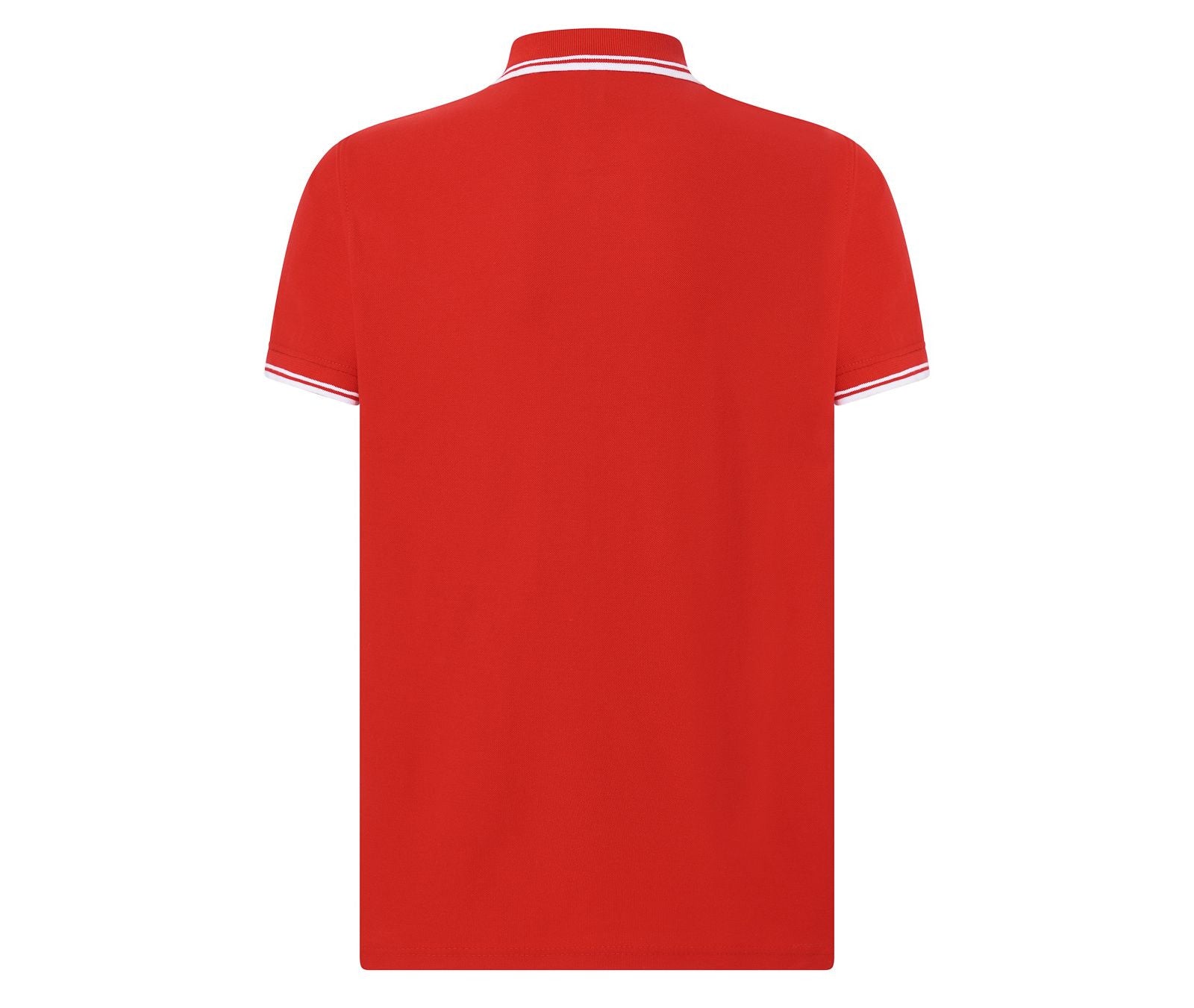 Polo Homme Contrasté - Red / White
