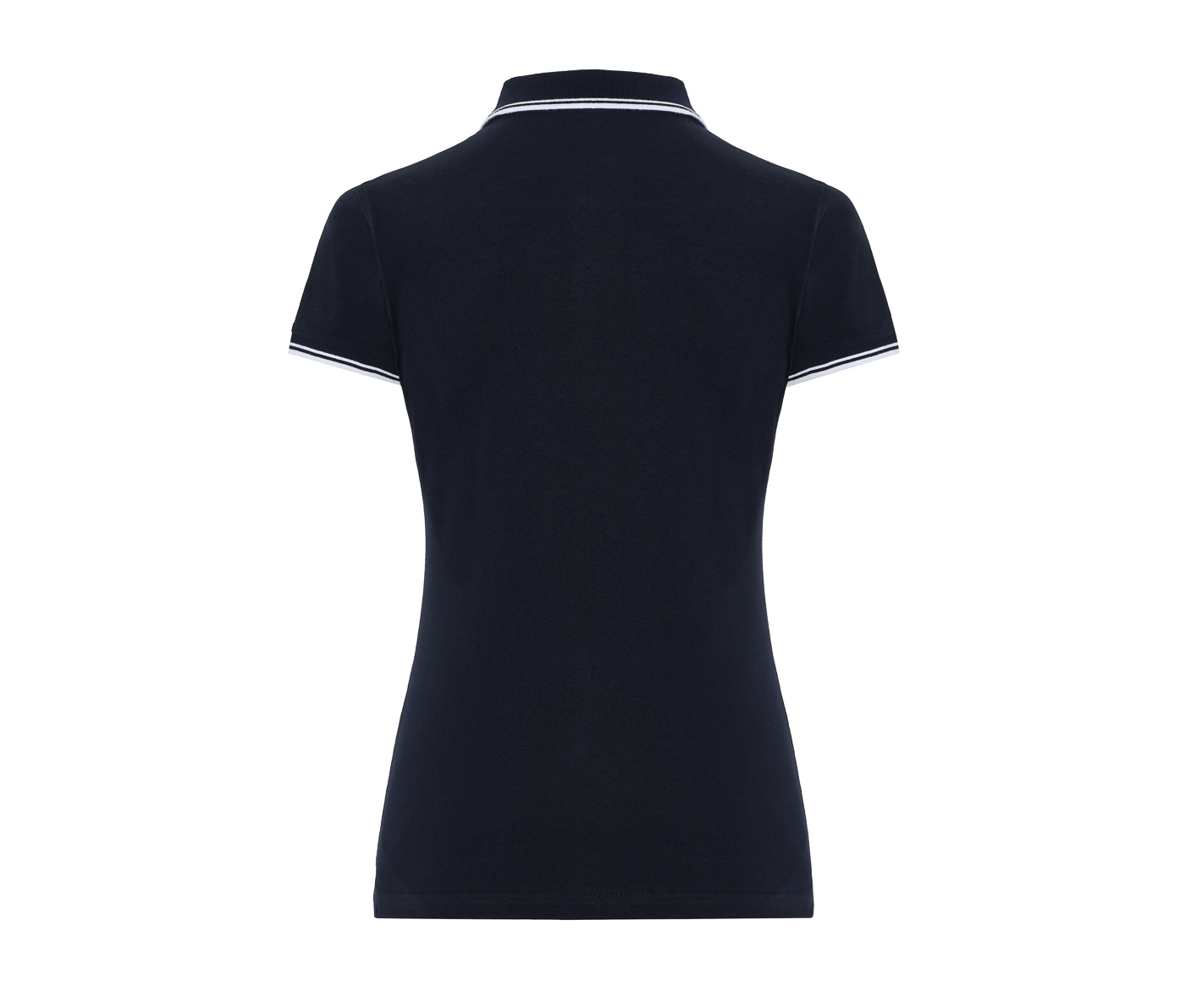 Polo Femme Piqué - Navy/white