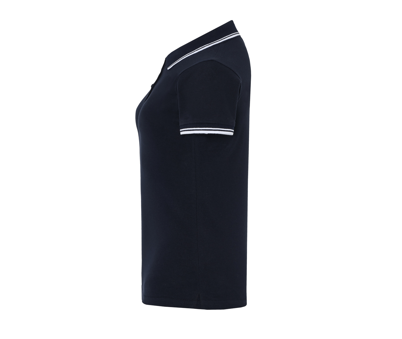 Polo Femme Piqué - Navy/white