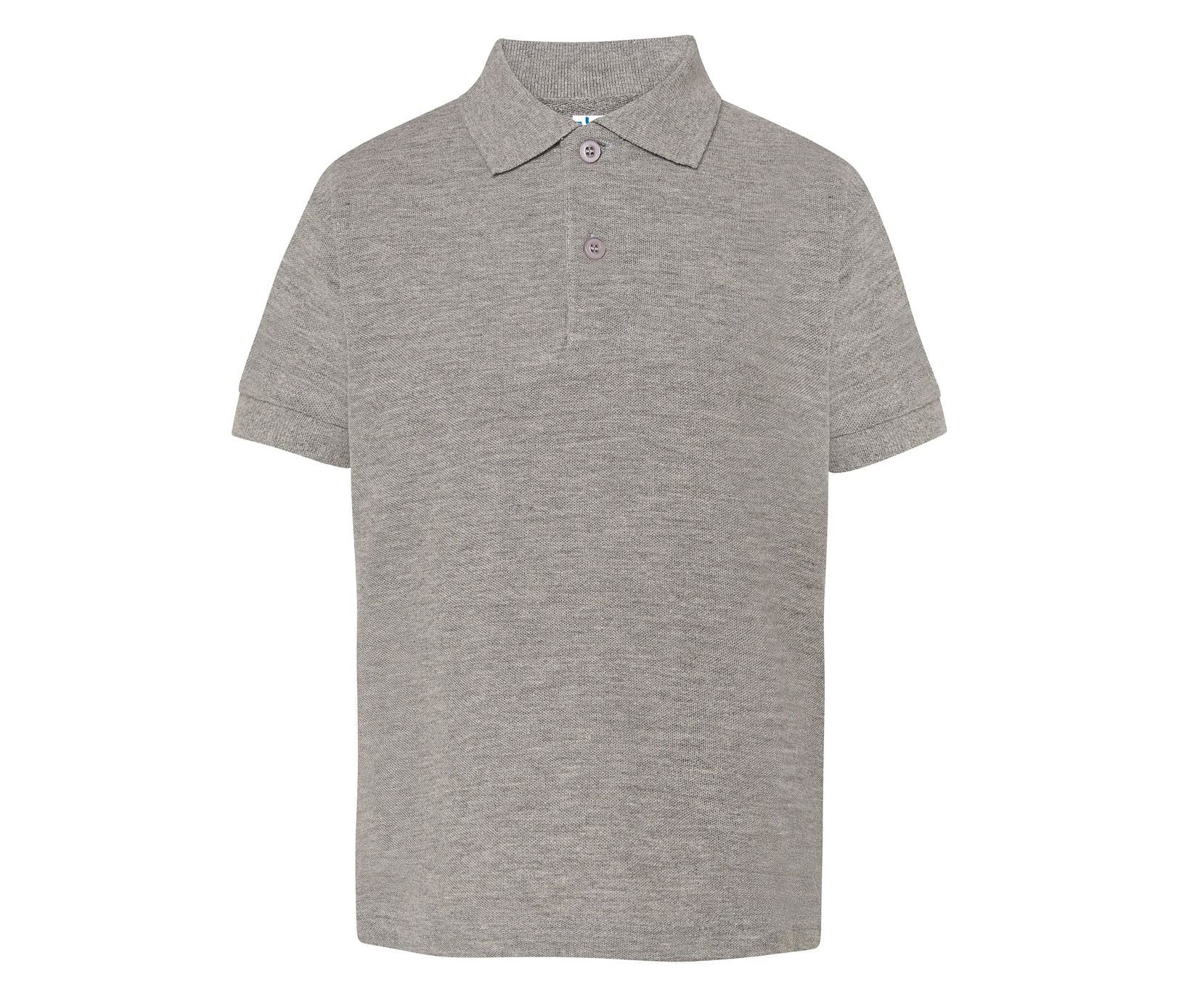 Polo Enfant - Grey Melange