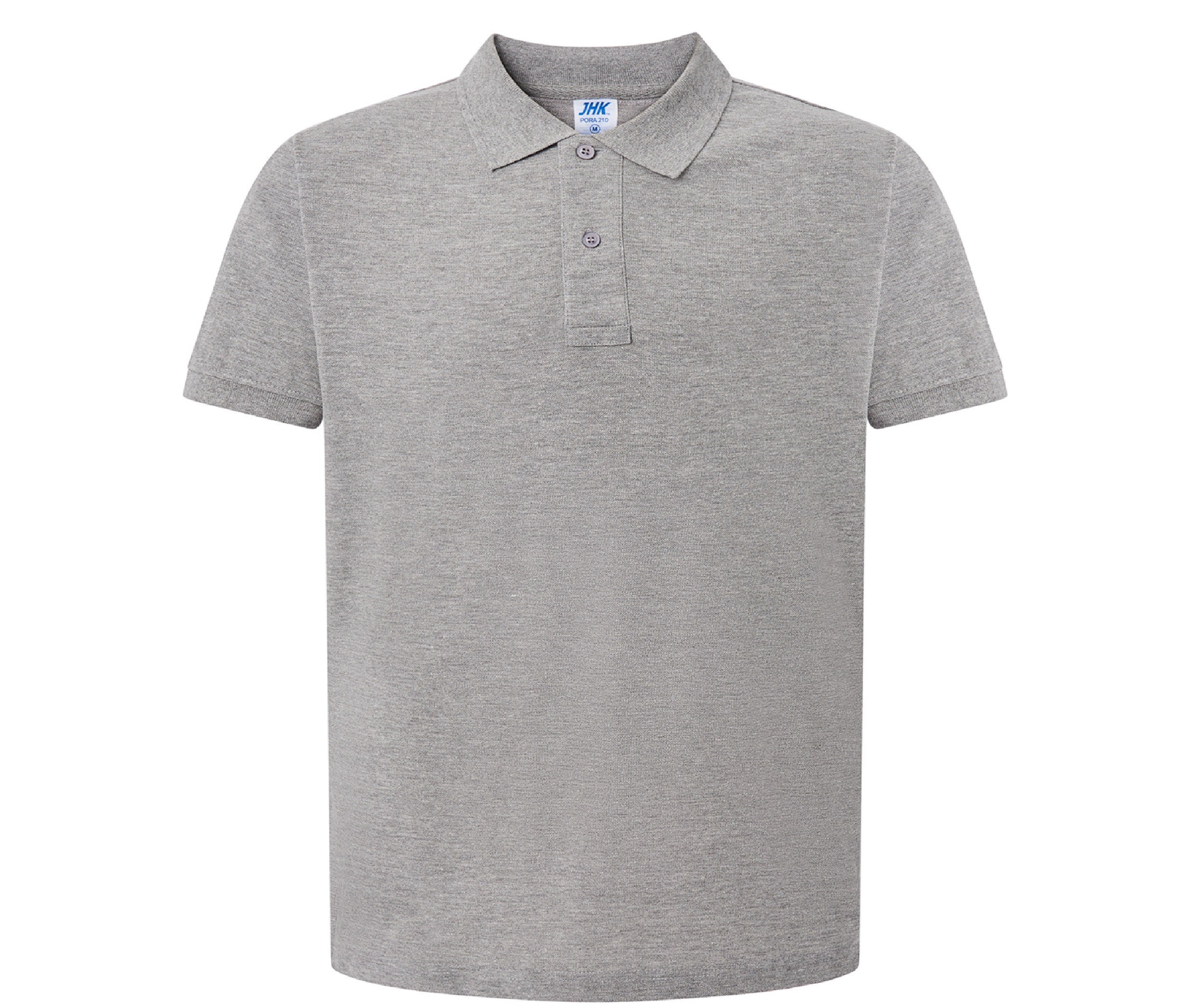 Polo Piqué 210 - Grey Melange