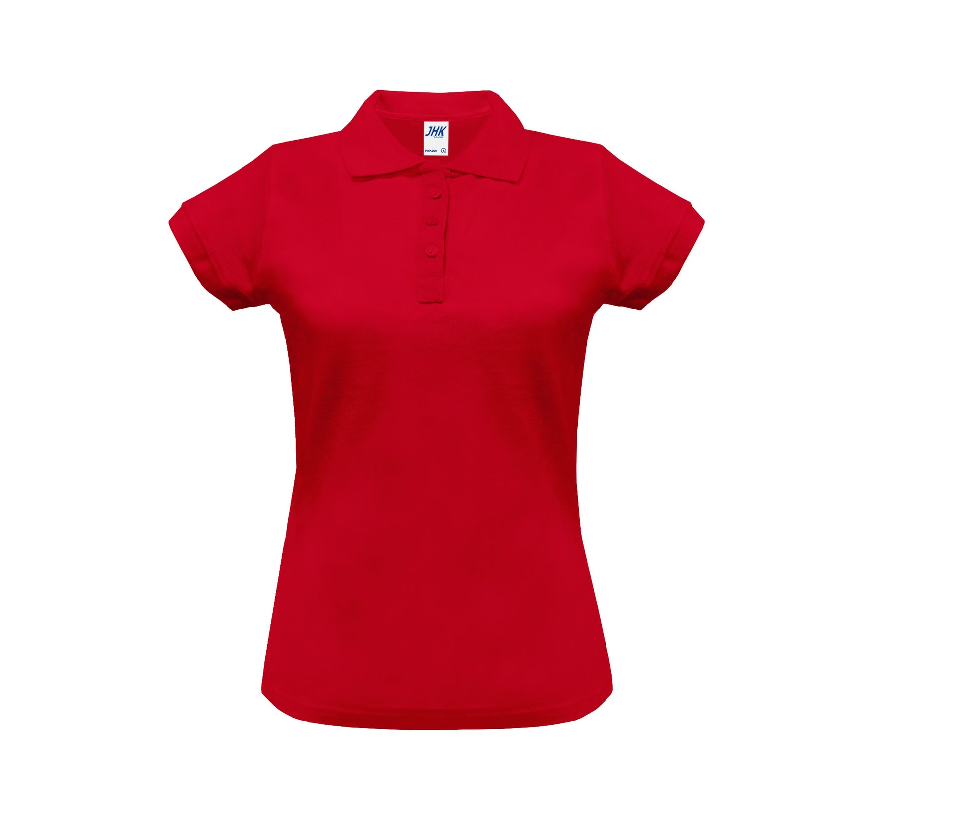 Polo Piqué Femme 200 - Red