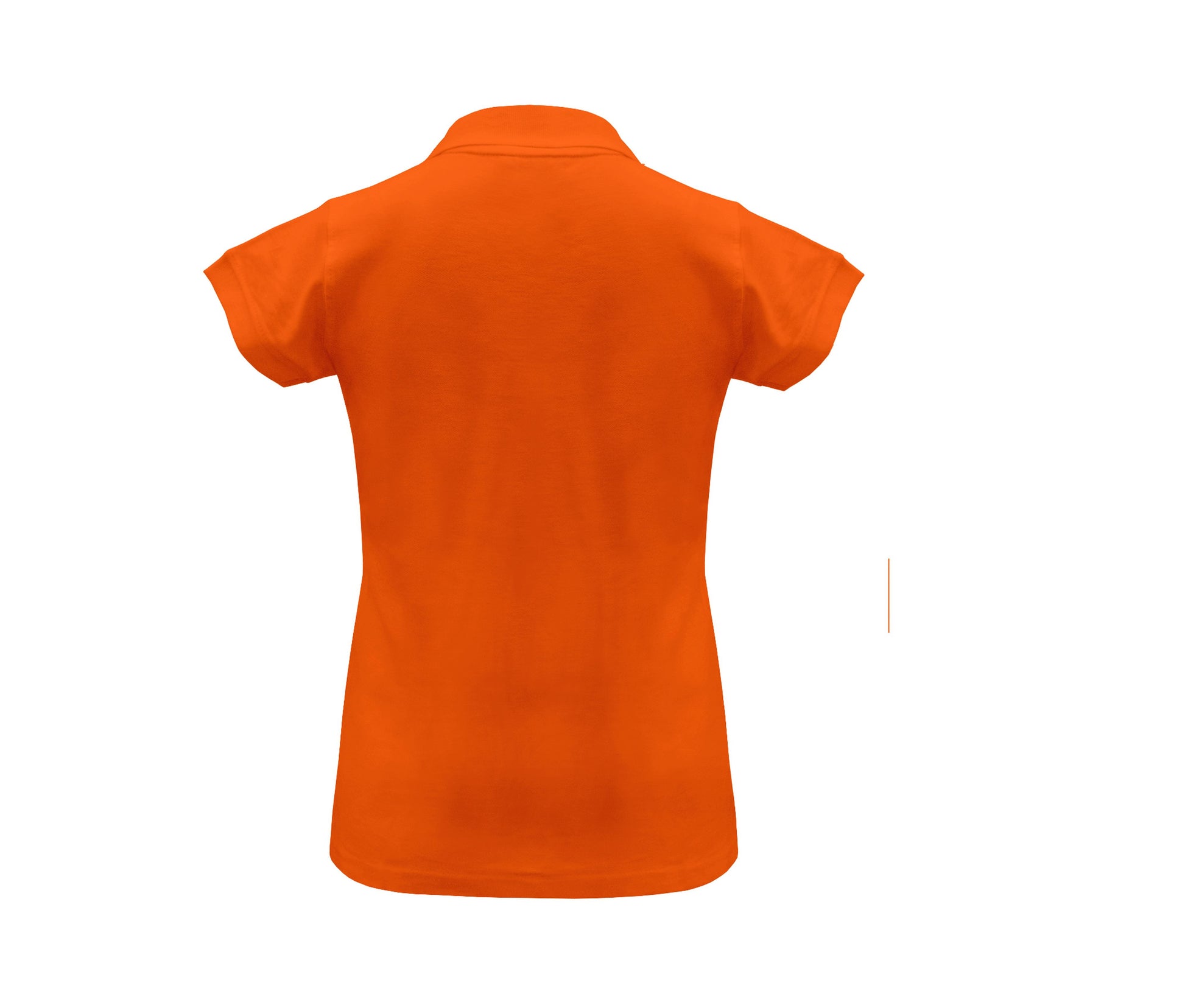 Polo Piqué Femme 200 - Orange