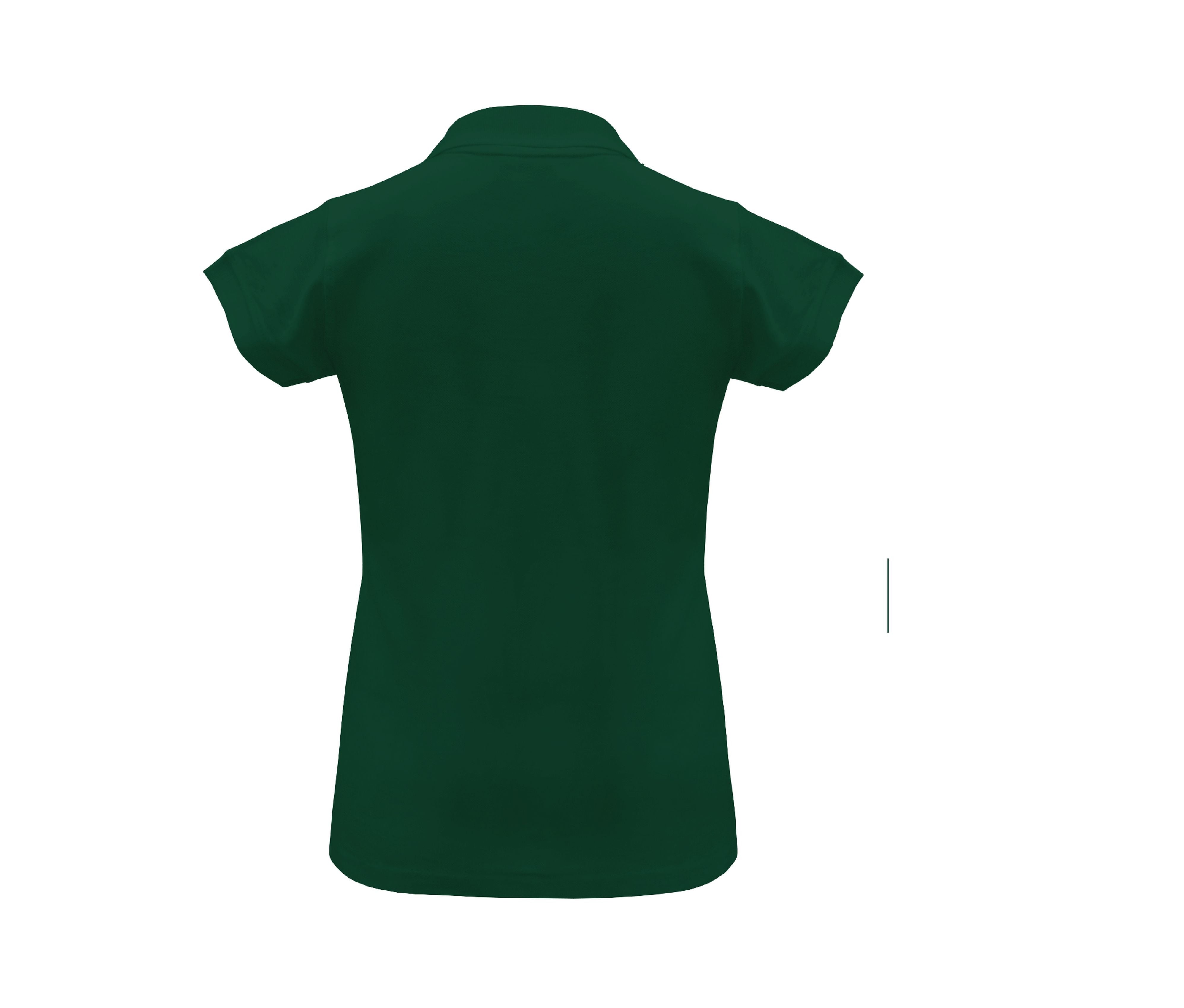 Polo Piqué Femme 200 - Bottle Green