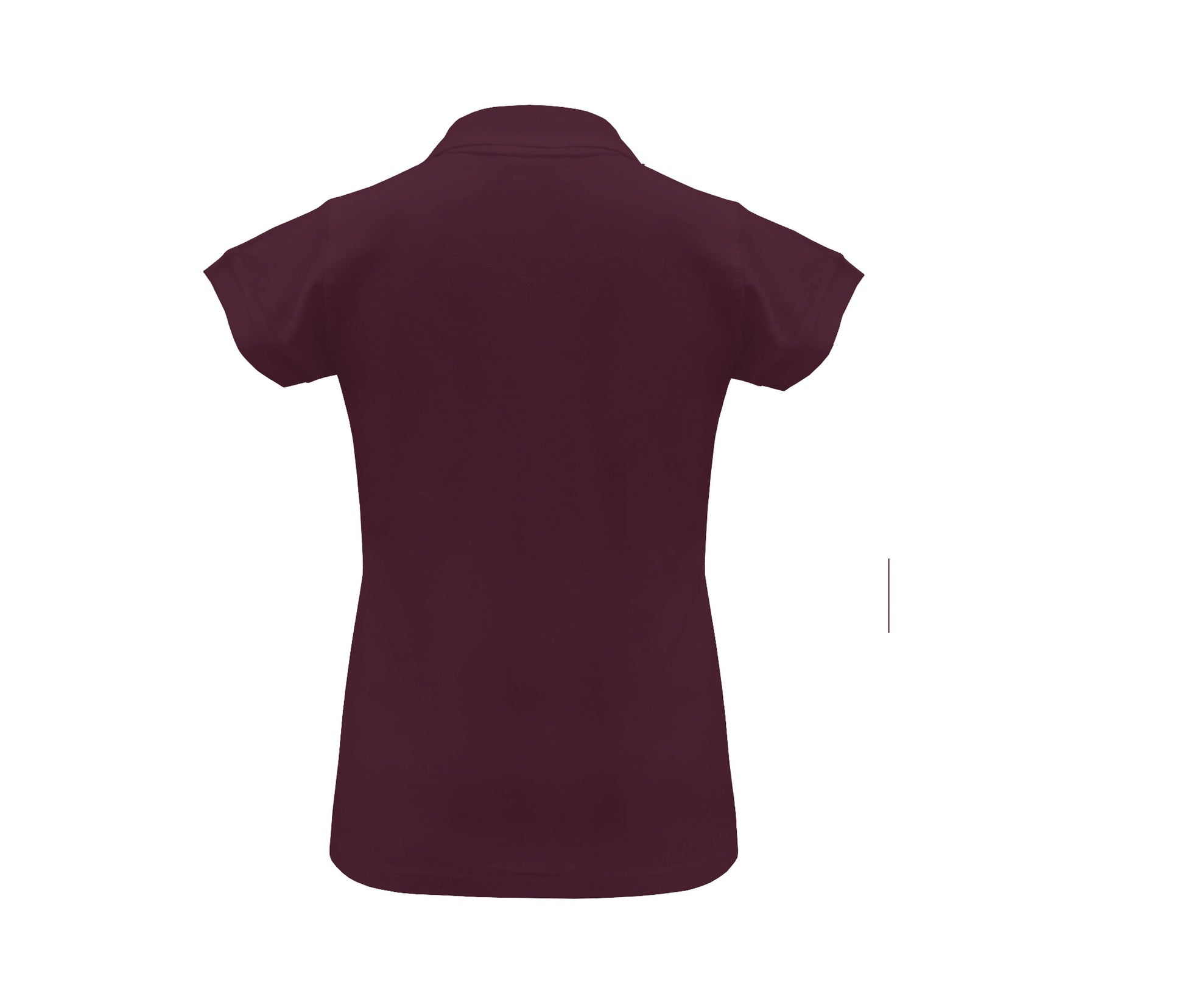 Polo Piqué Femme 200 - Burgundy