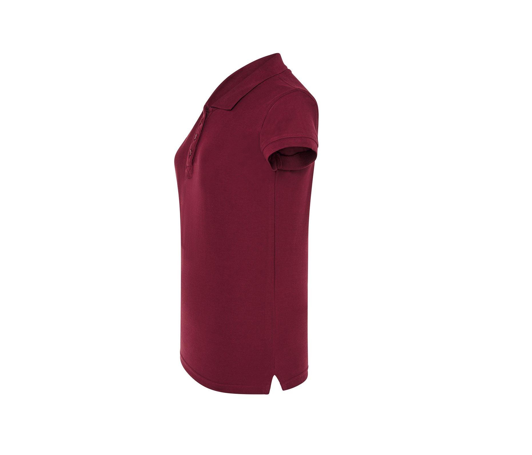 Polo Piqué Femme 200 - Burgundy