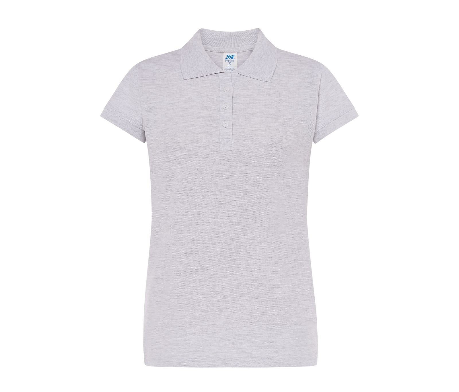 Polo Piqué Femme 200 - Ash Grey