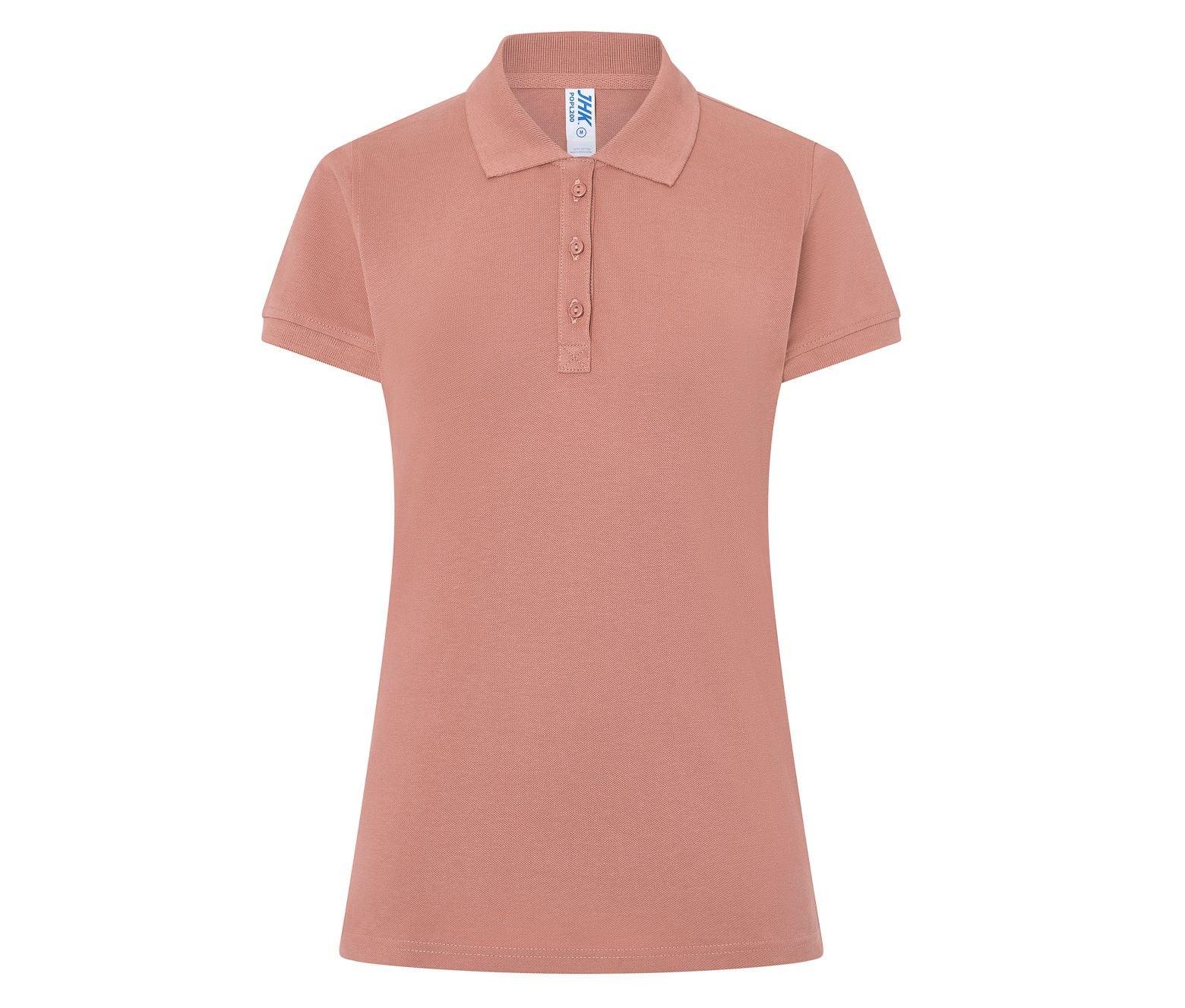 Polo Piqué Femme 200 - Pink Vintage
