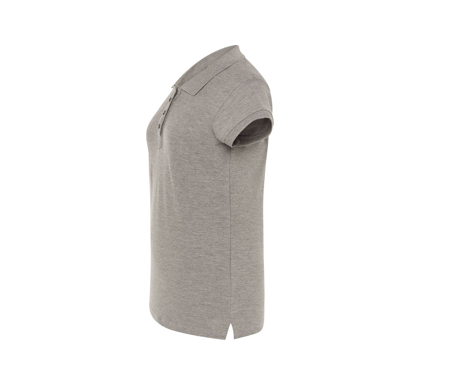 Polo Piqué Femme 200 - Grey Melange