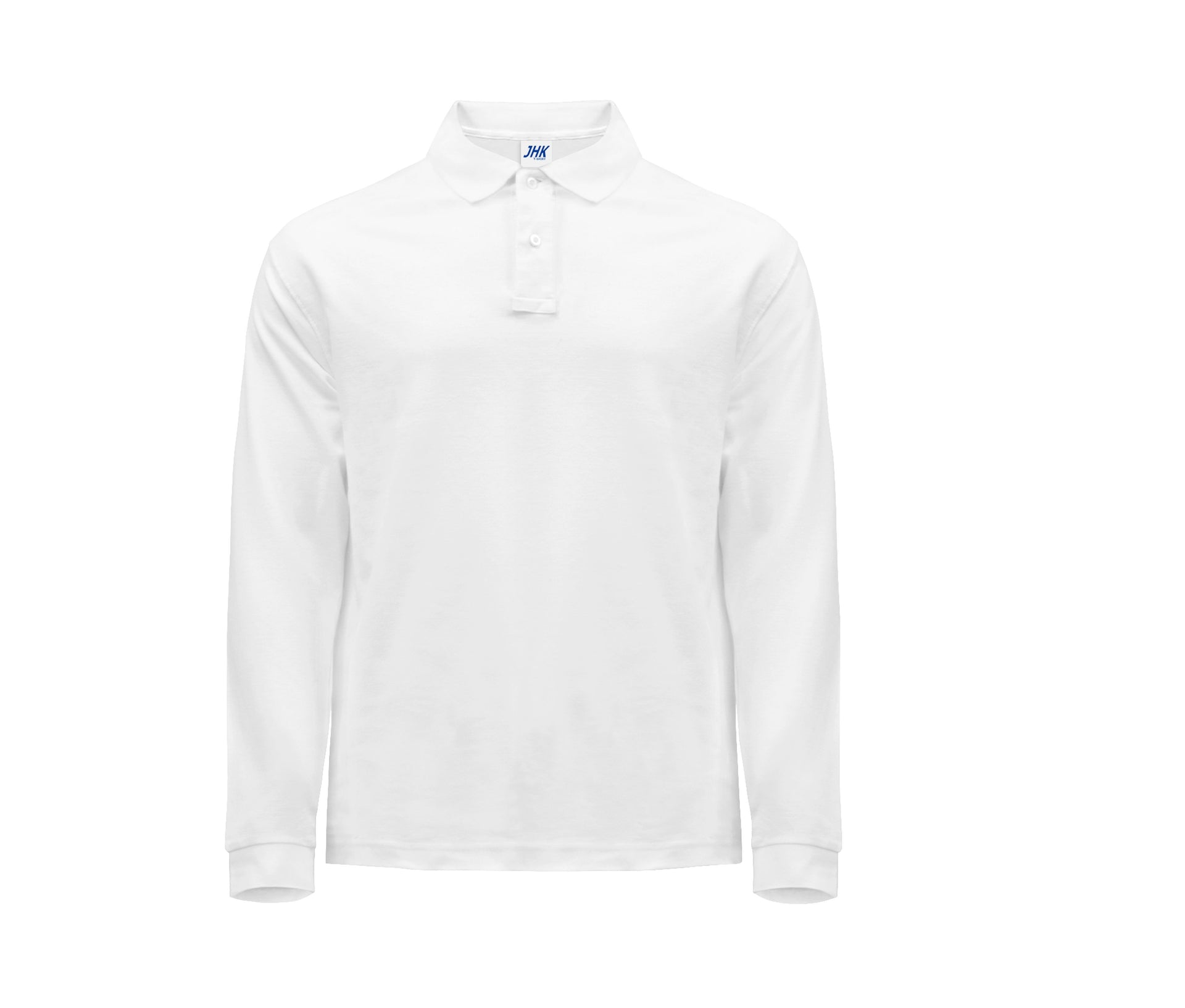Polo Manches Longues Homme - White