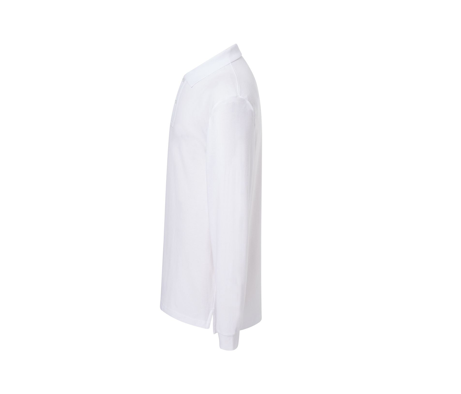 Polo Manches Longues Homme - White