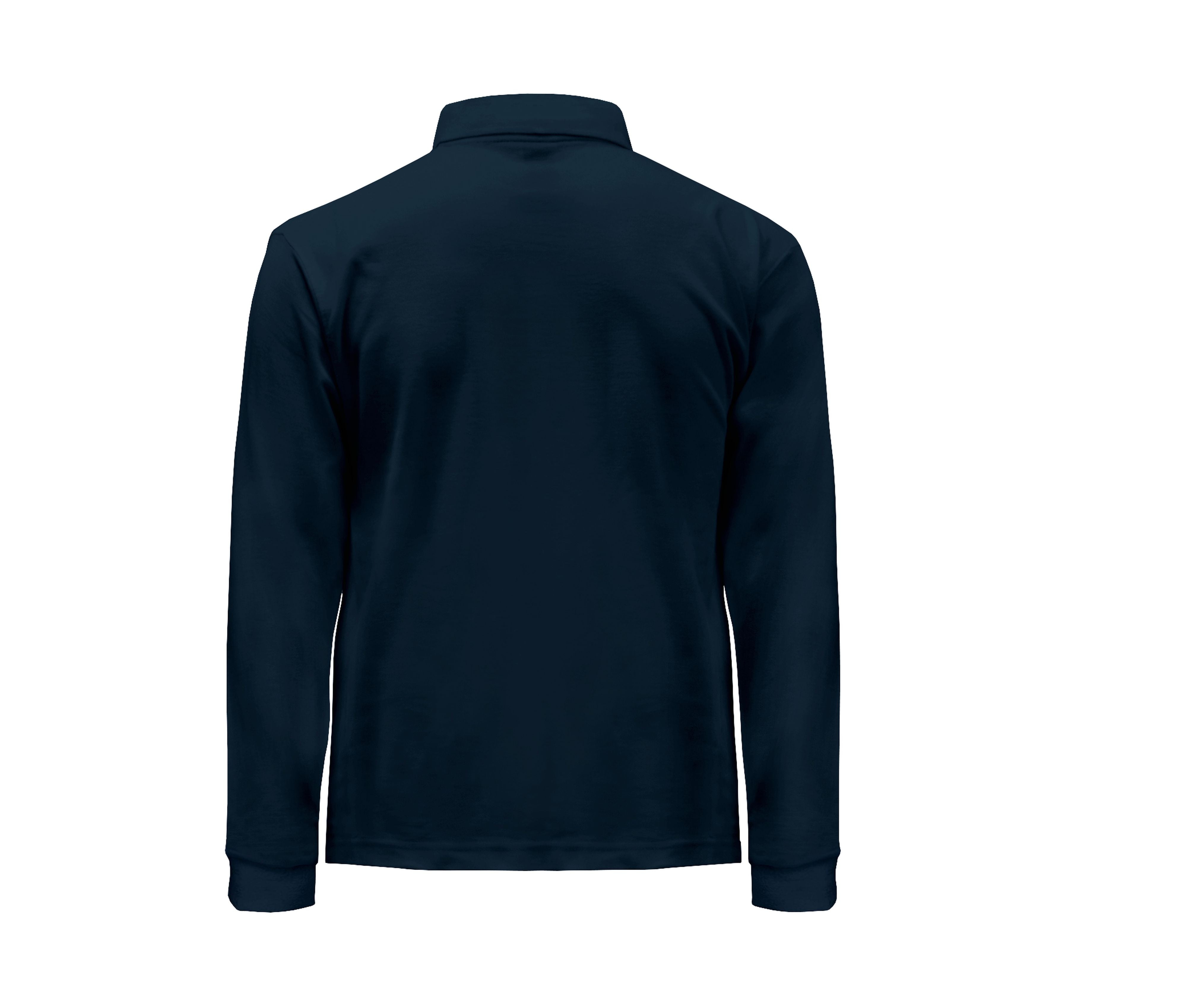 Polo Manches Longues Homme - Navy