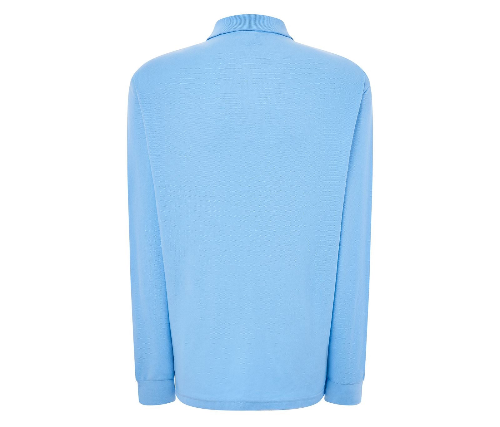 Polo Manches Longues Homme - Sky Blue