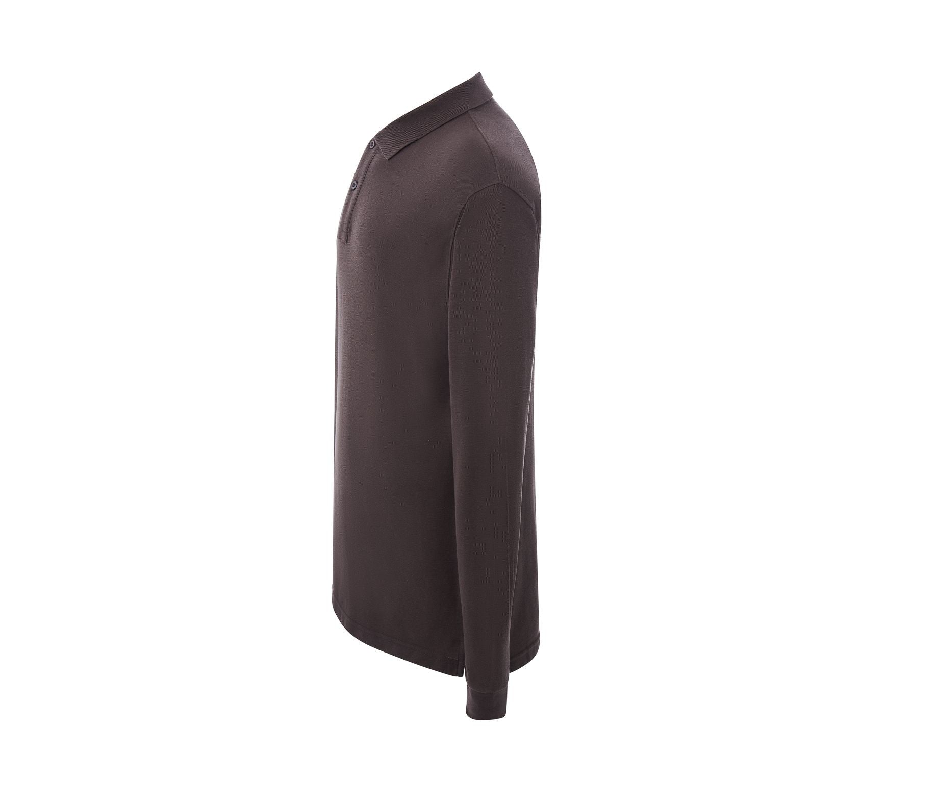 Polo Manches Longues Homme - Graphite