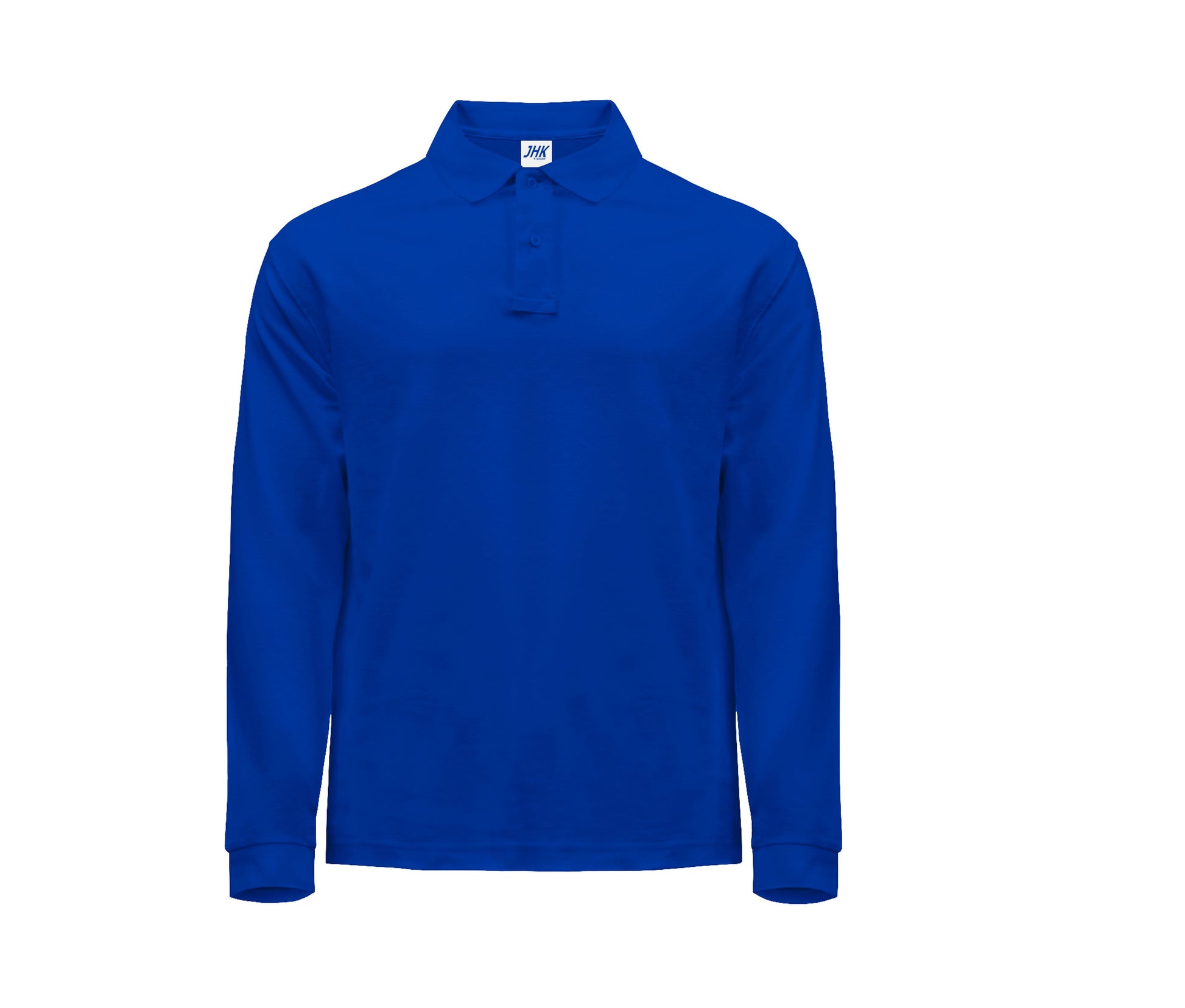 Polo Manches Longues Homme - Royal Blue