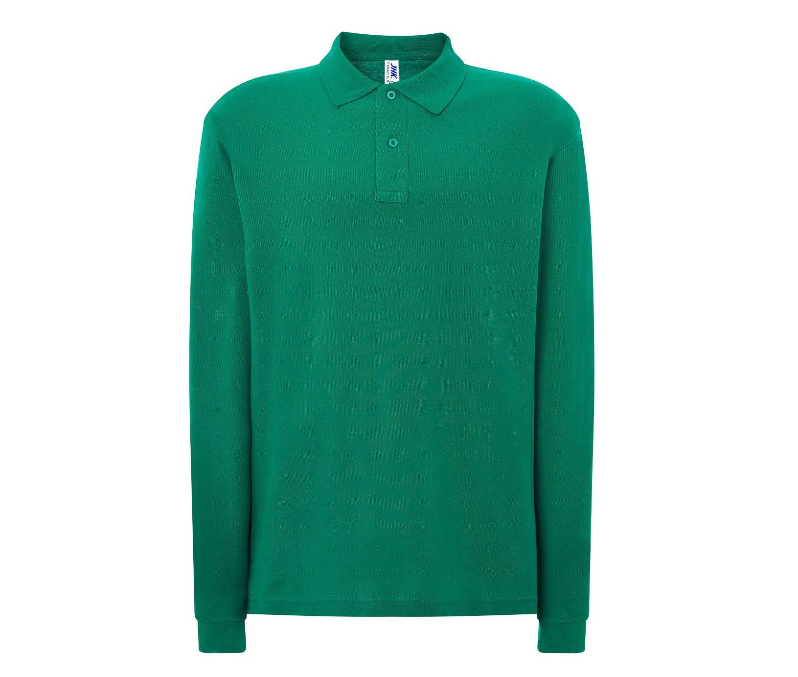 Polo Manches Longues Homme - Kelly Green
