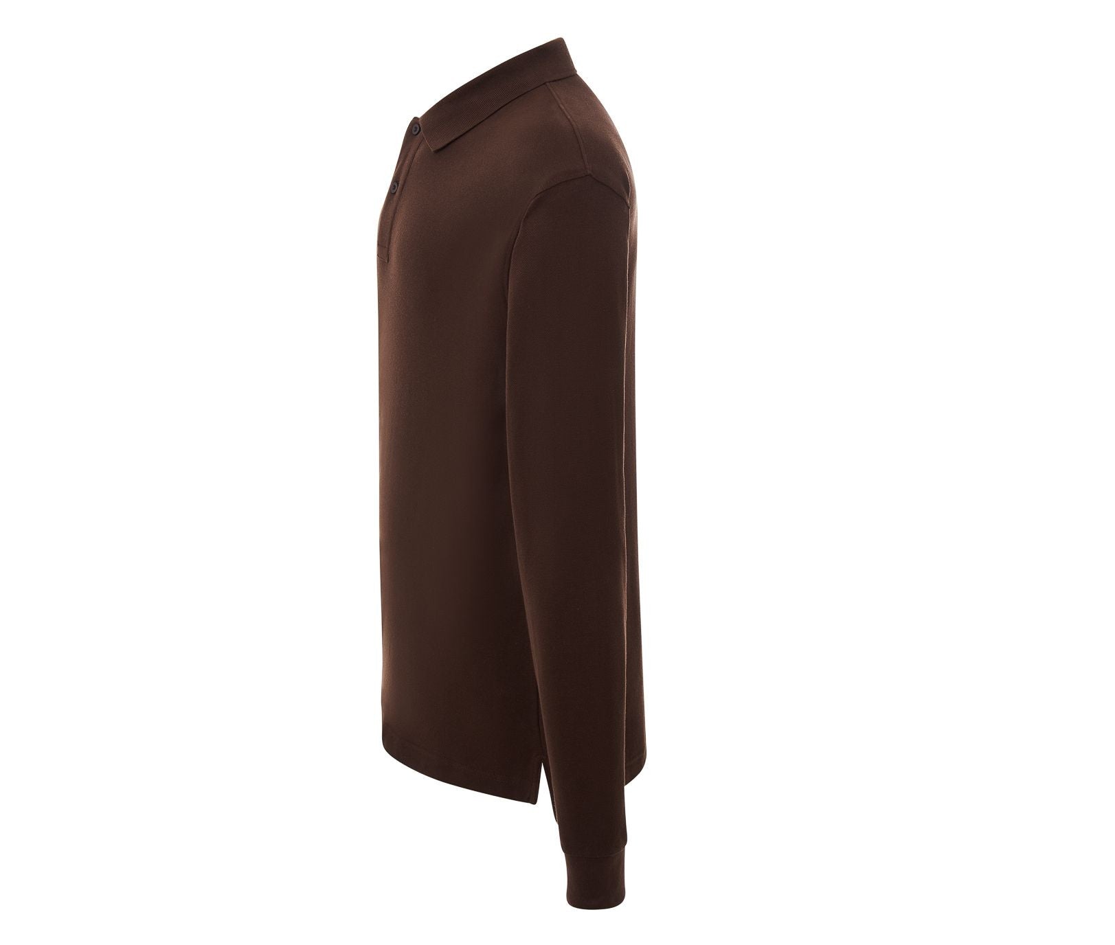 Polo Manches Longues Homme - Chocolate