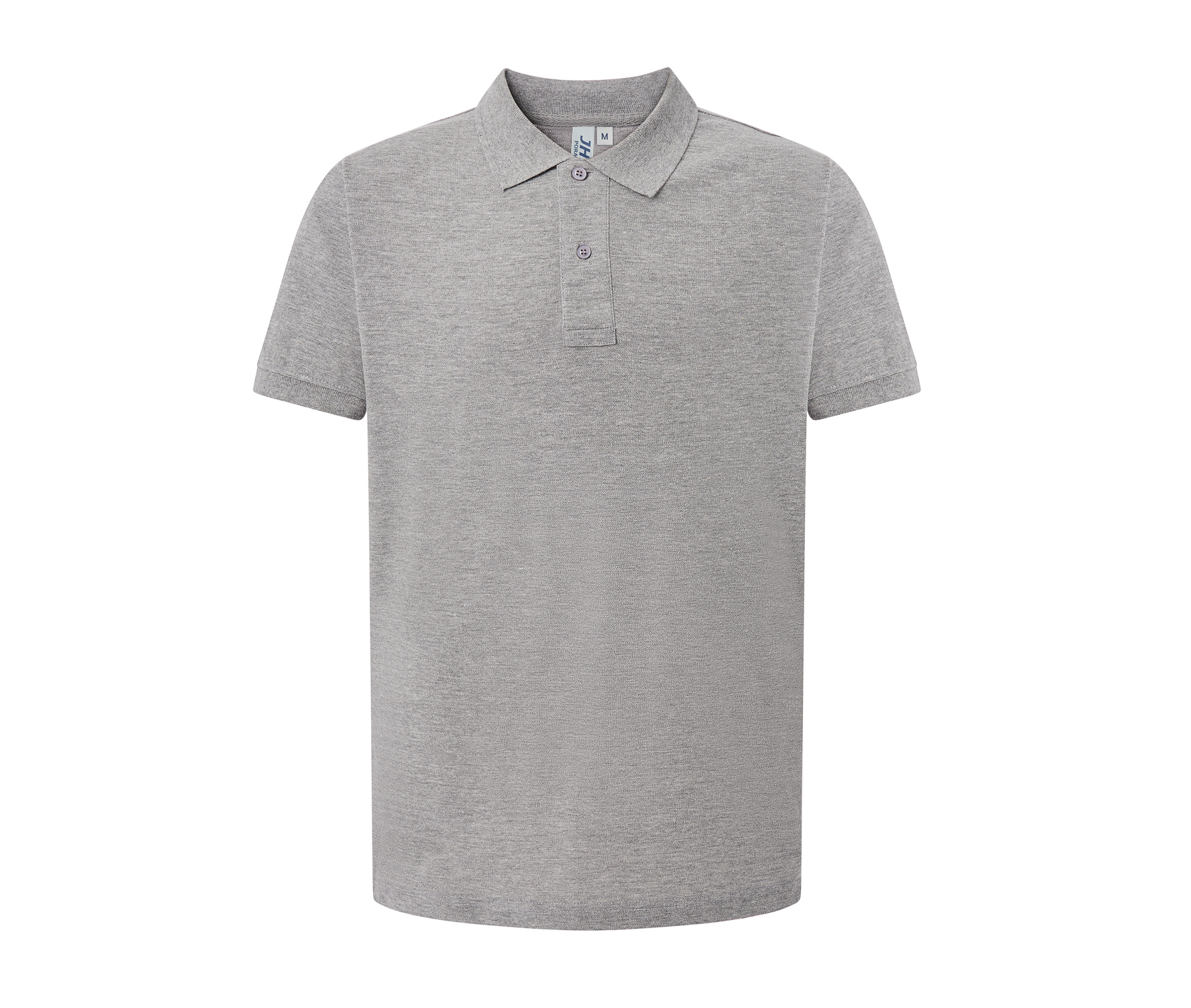 Polo Coton 240 - Grey Melange