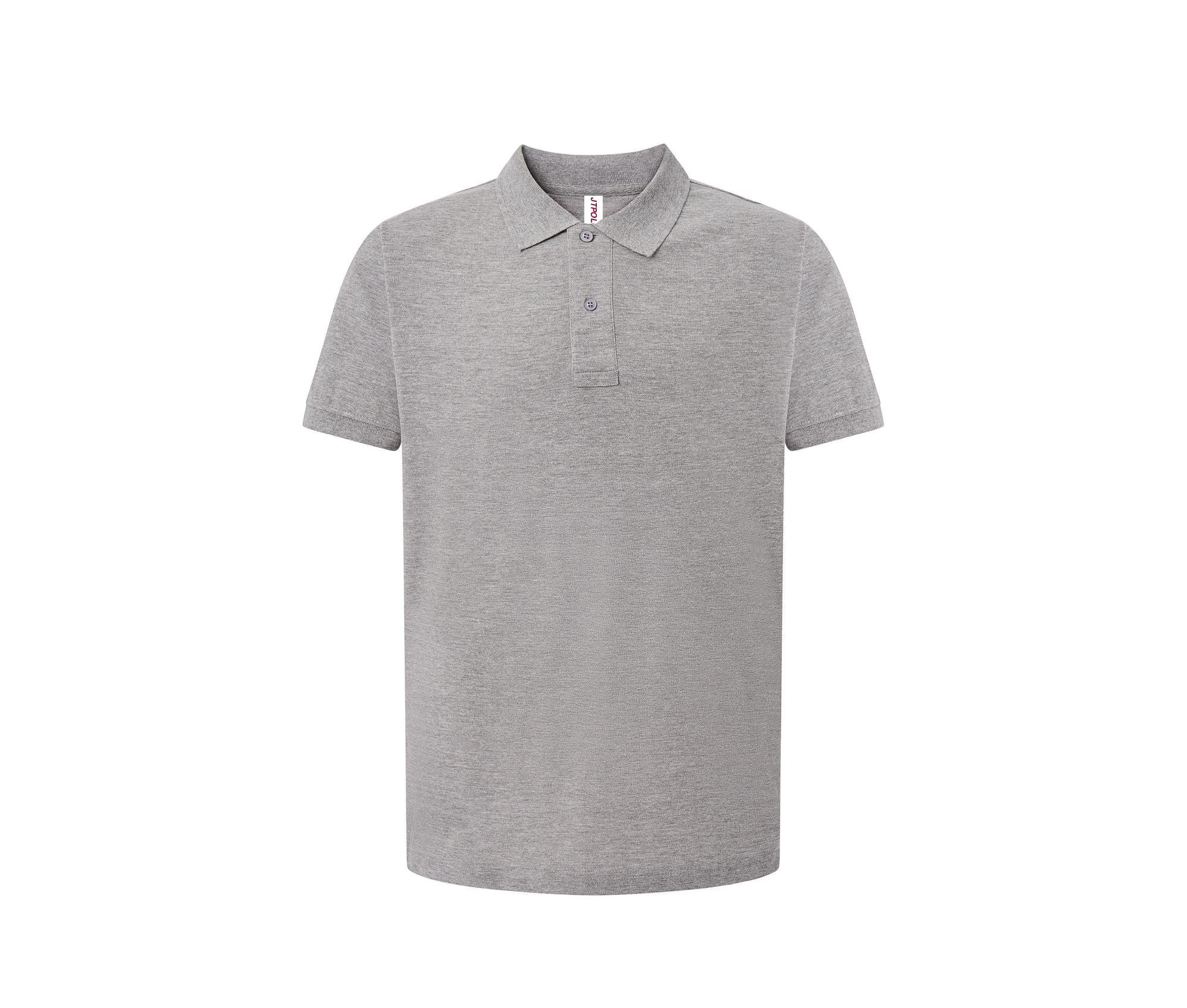 Polo Coton 180 - Grey Melange