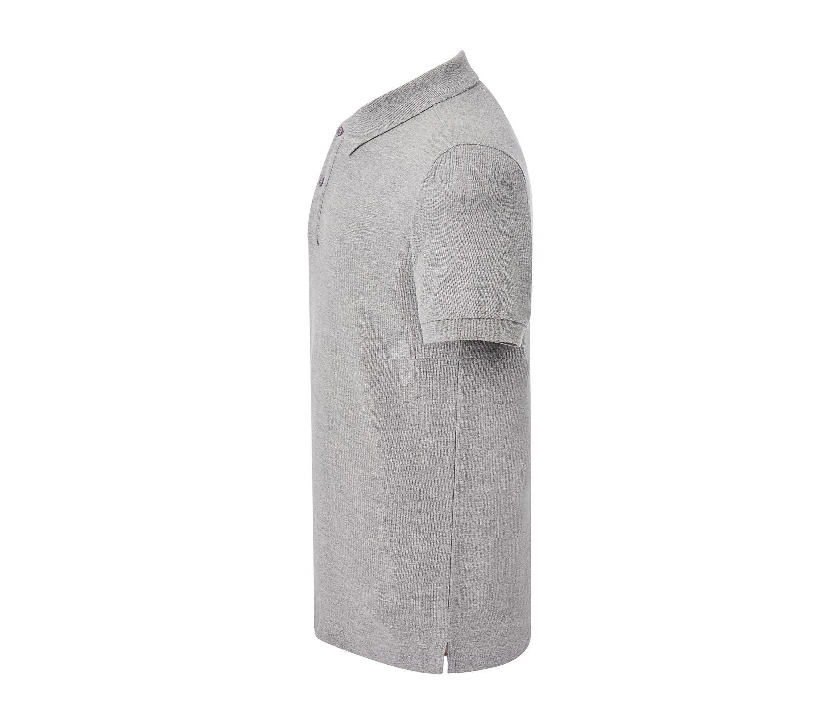 Polo Coton 180 - Grey Melange