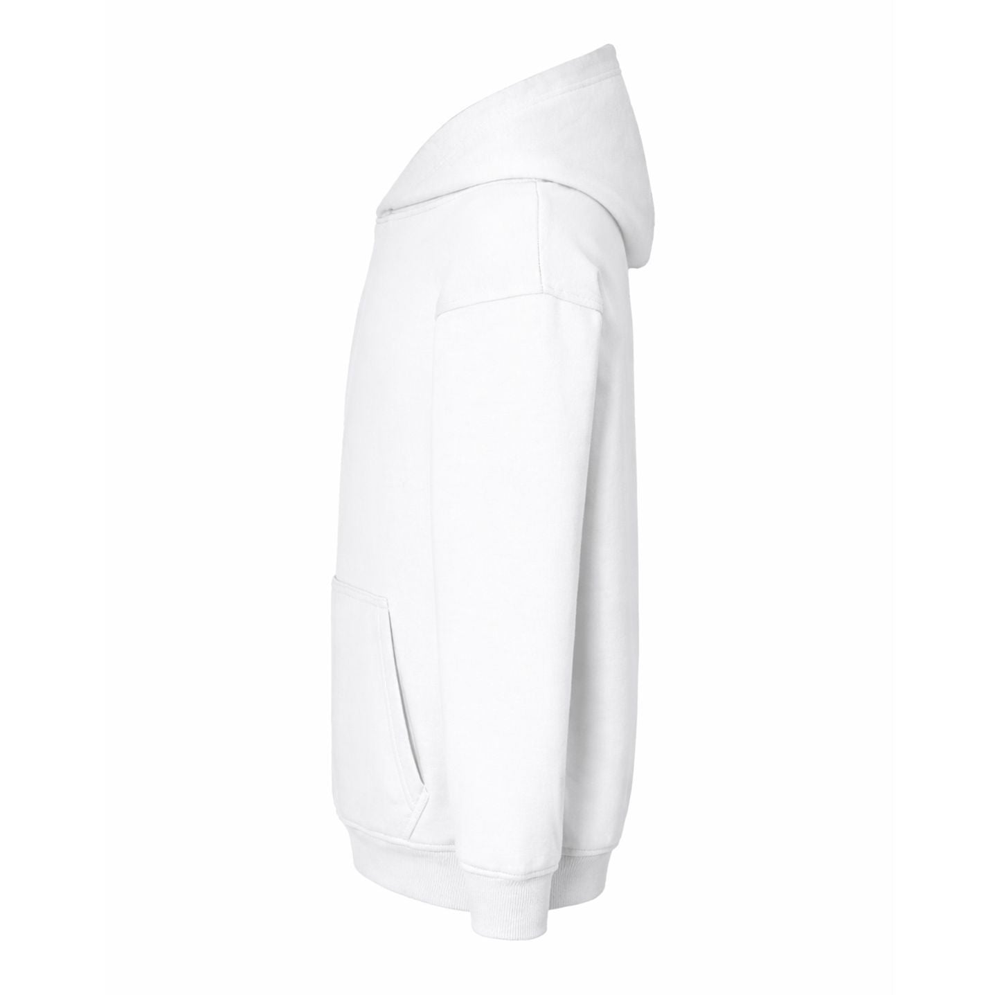 Sweat Kangourou Oversize Unisexe - White