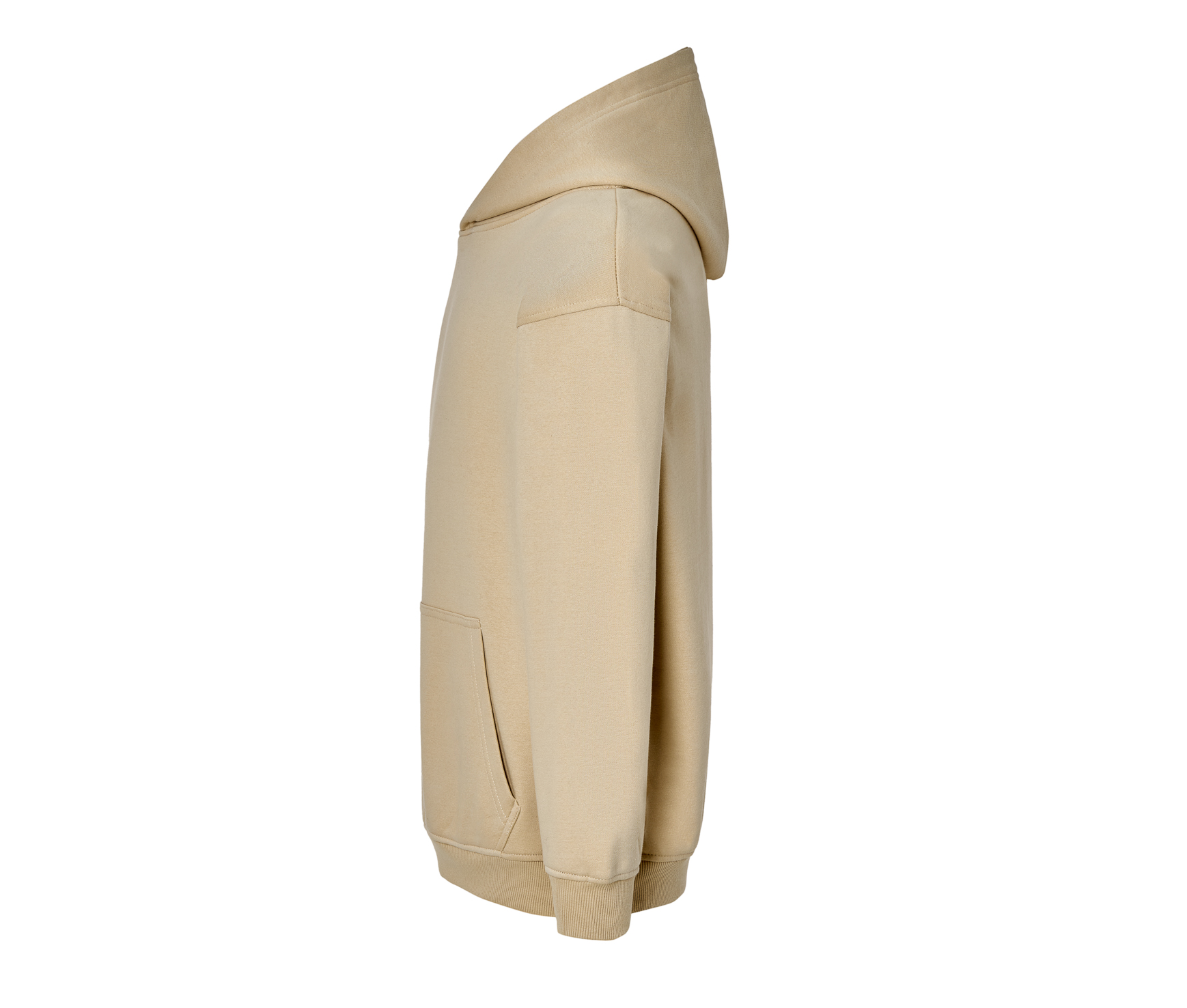 Sweat Kangourou Oversize Unisexe - Butter Cream