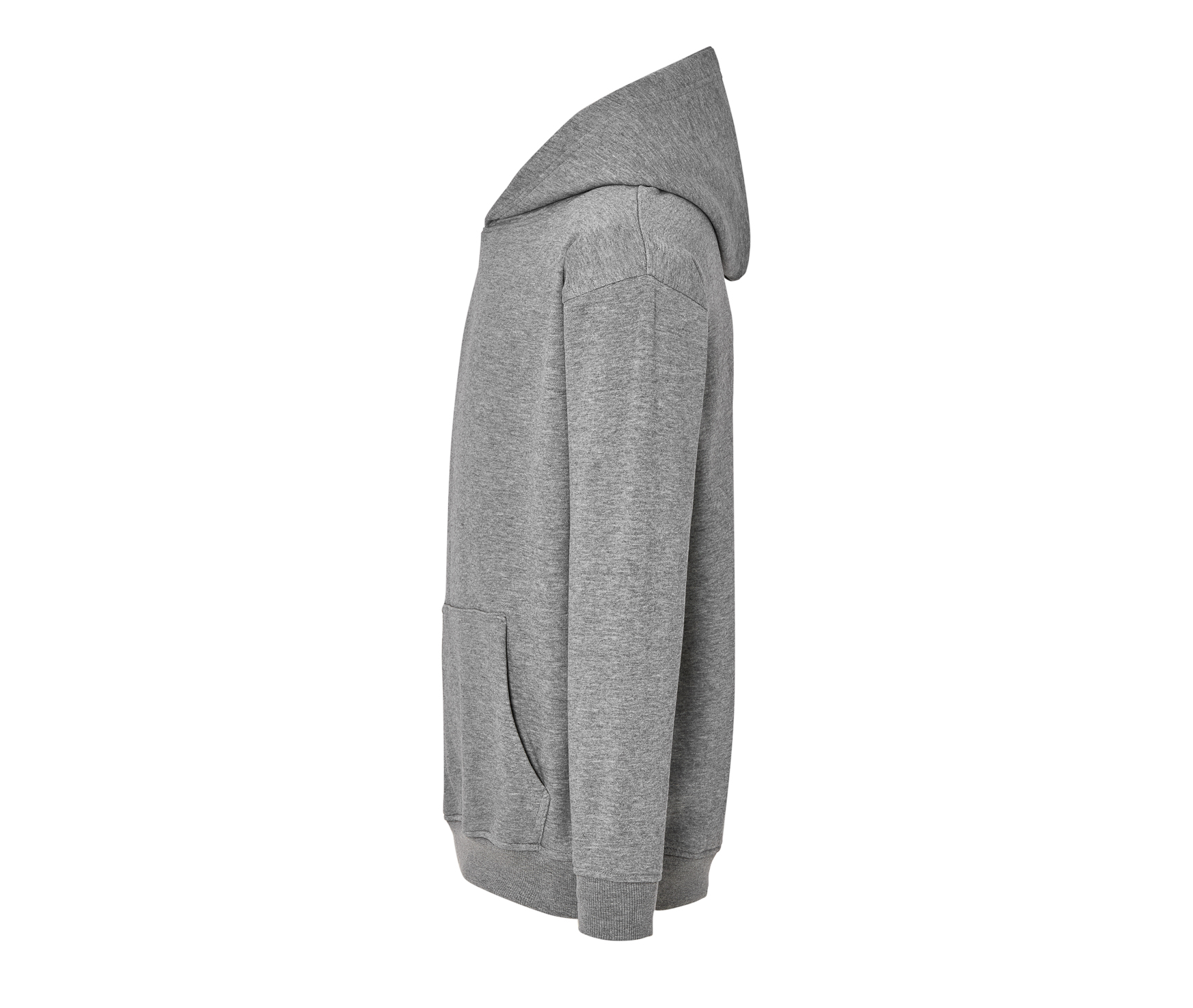 Sweat Kangourou Oversize Unisexe - Grey Melange