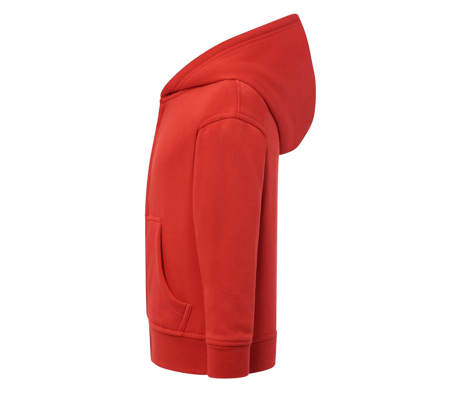 Sweat Capuche Zippé - Red