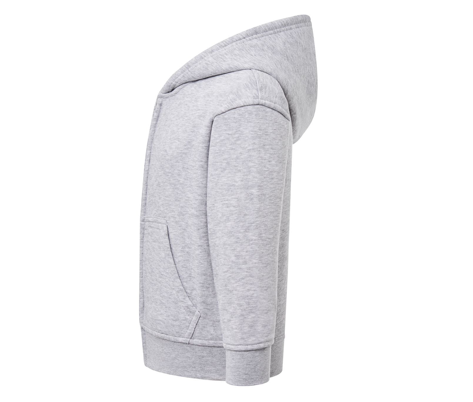Sweat Capuche Zippé - Ash Melange