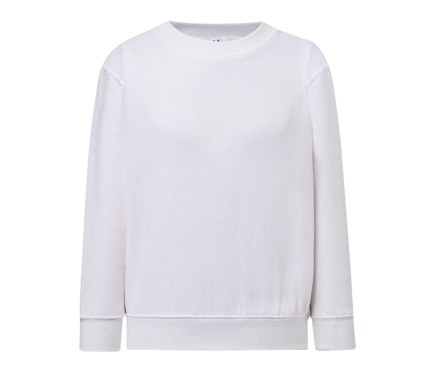 Sweat Enfant Col Rond - White