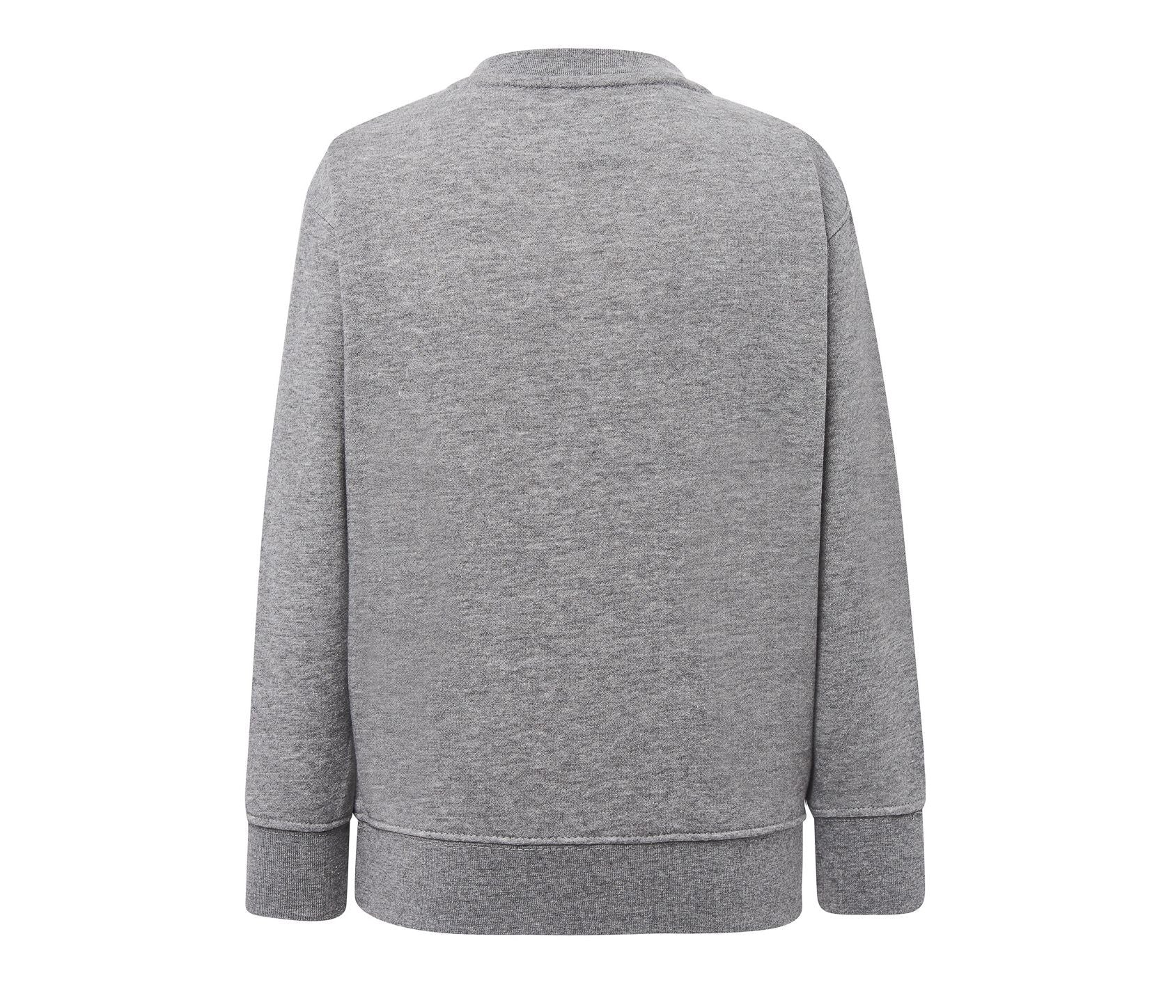 Sweat Enfant Col Rond - Grey Melange