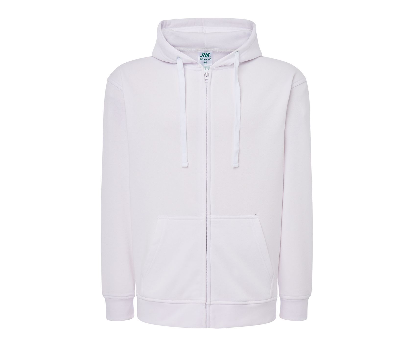 Sweat Capuche Zippé - White