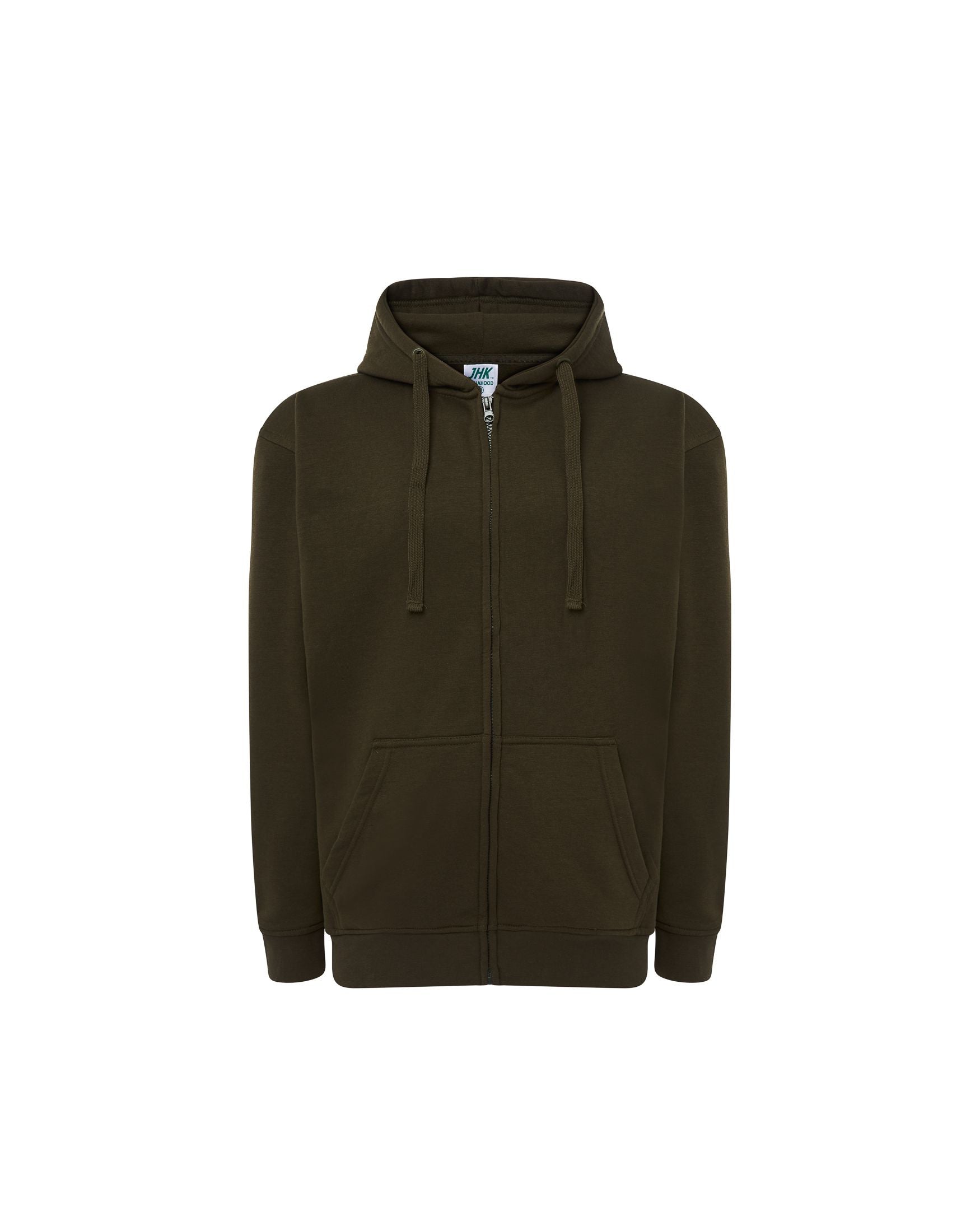 Sweat Capuche Zippé - Khaki