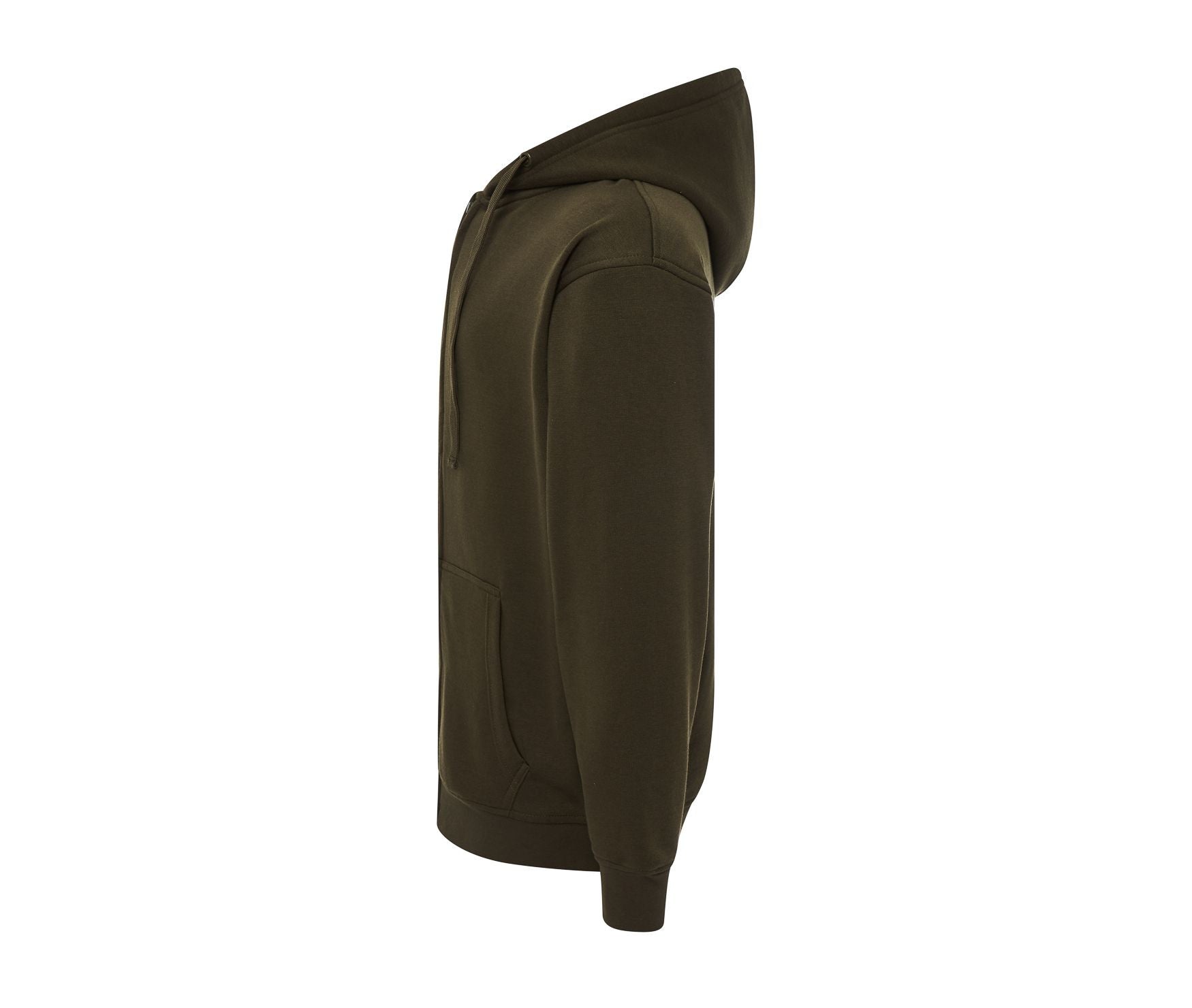 Sweat Capuche Zippé - Khaki