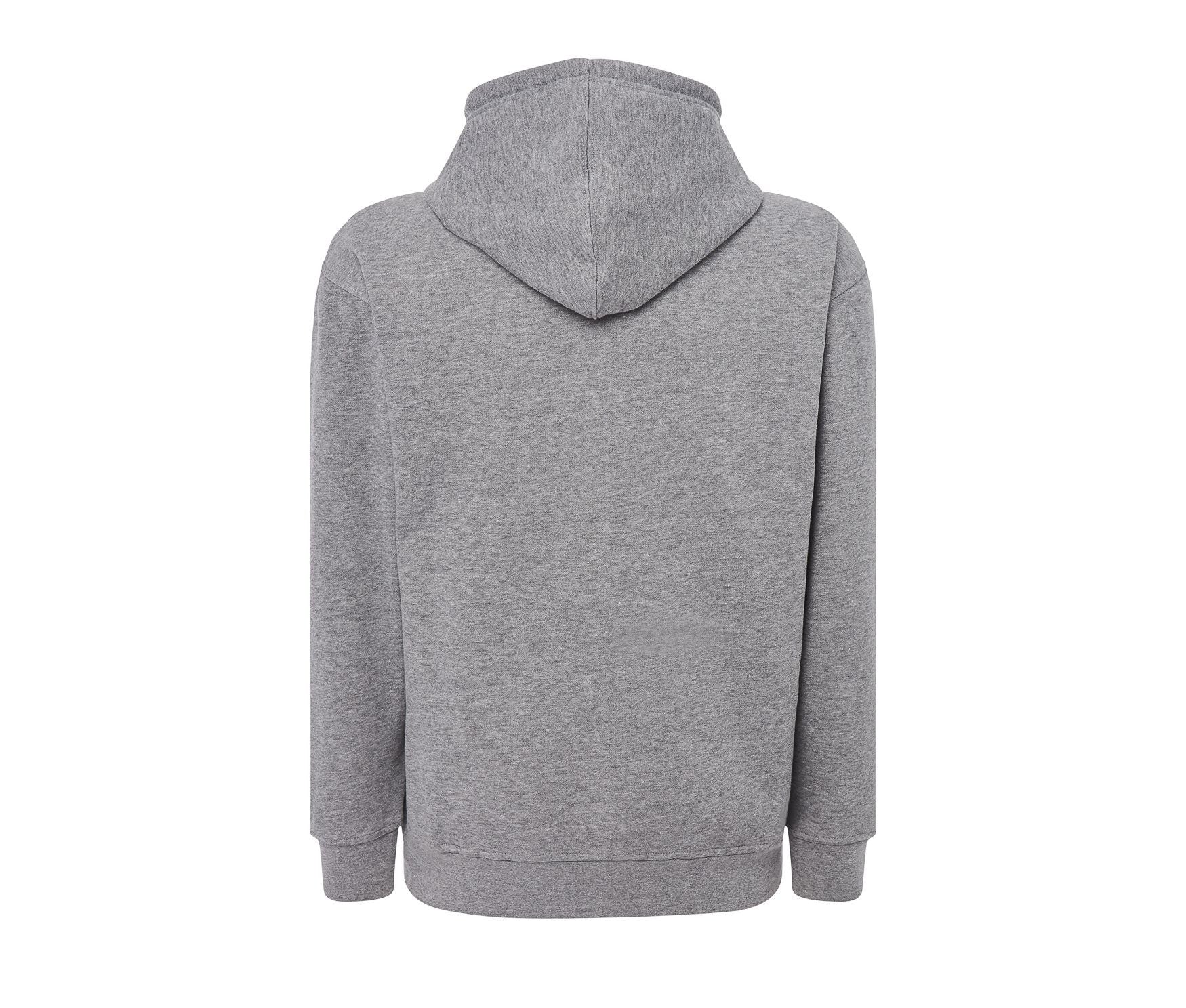 Sweat Capuche Zippé - Grey Melange