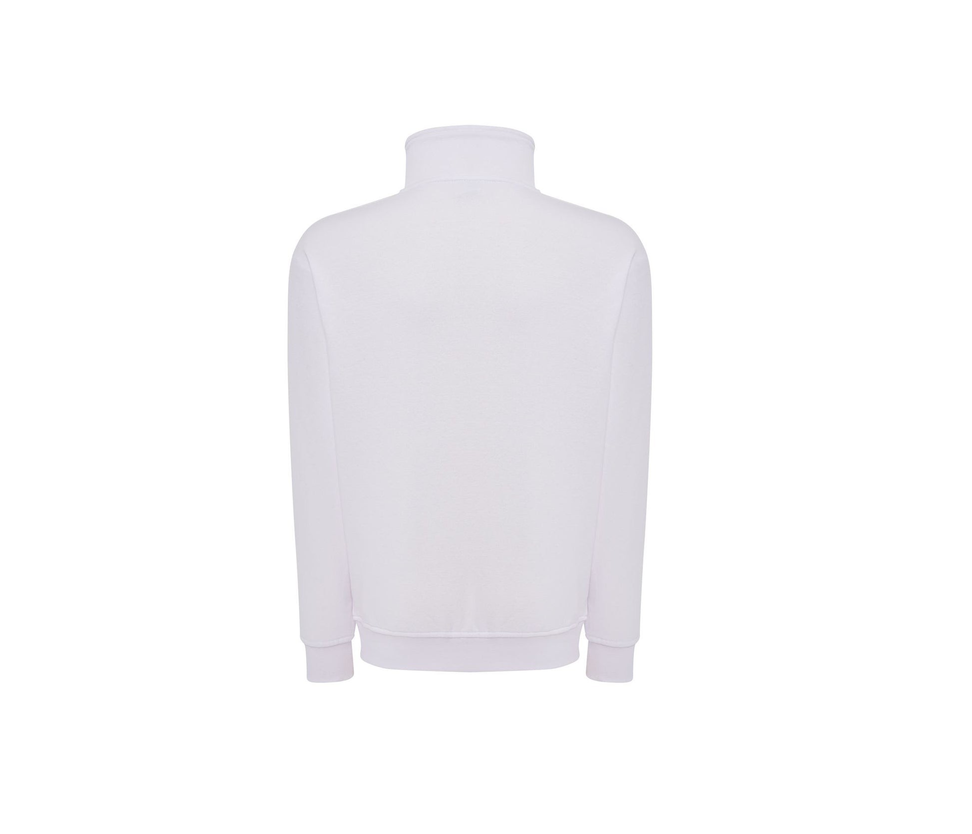 Sweat Col Zippé - White