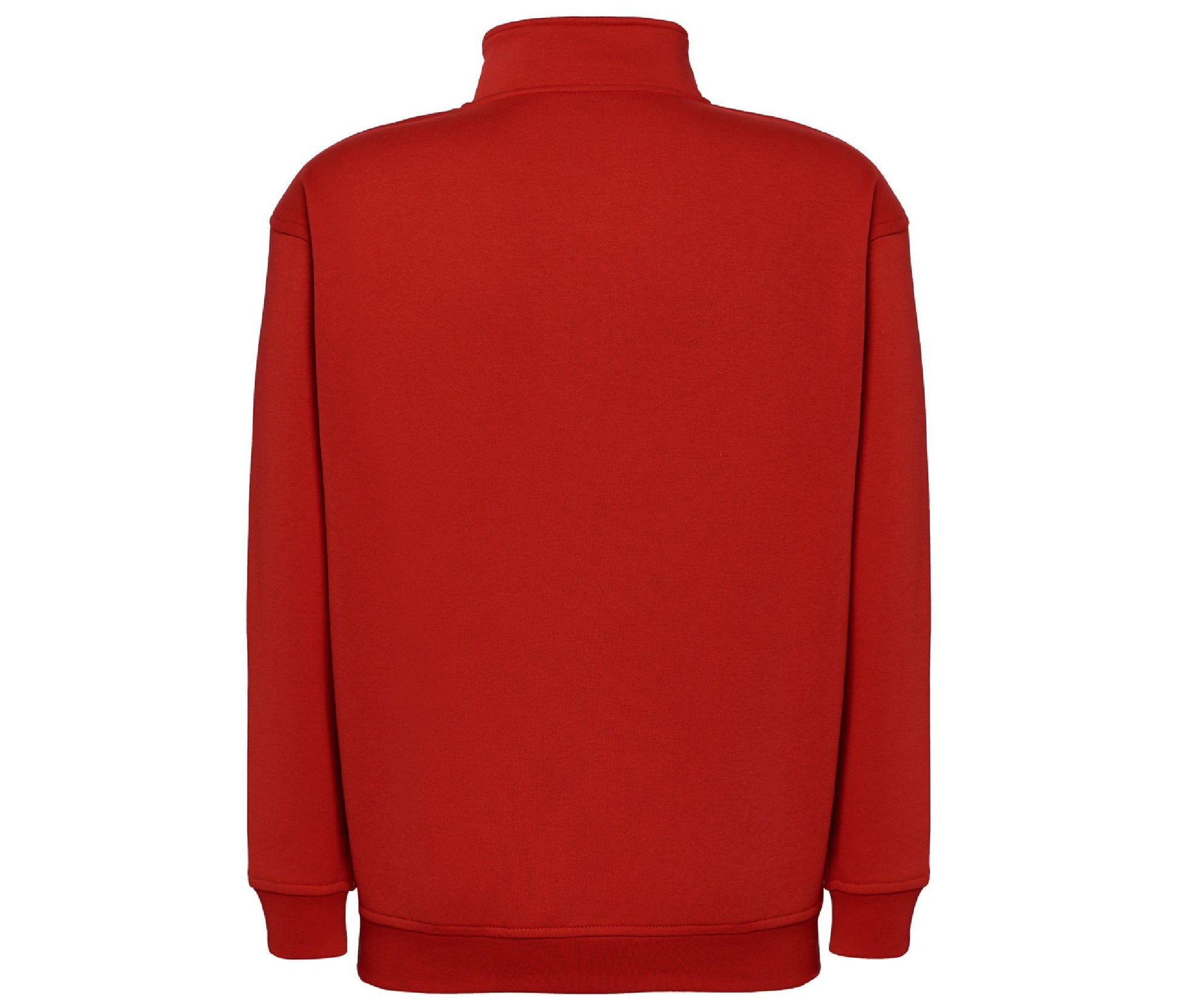 Sweat Col Zippé - Red