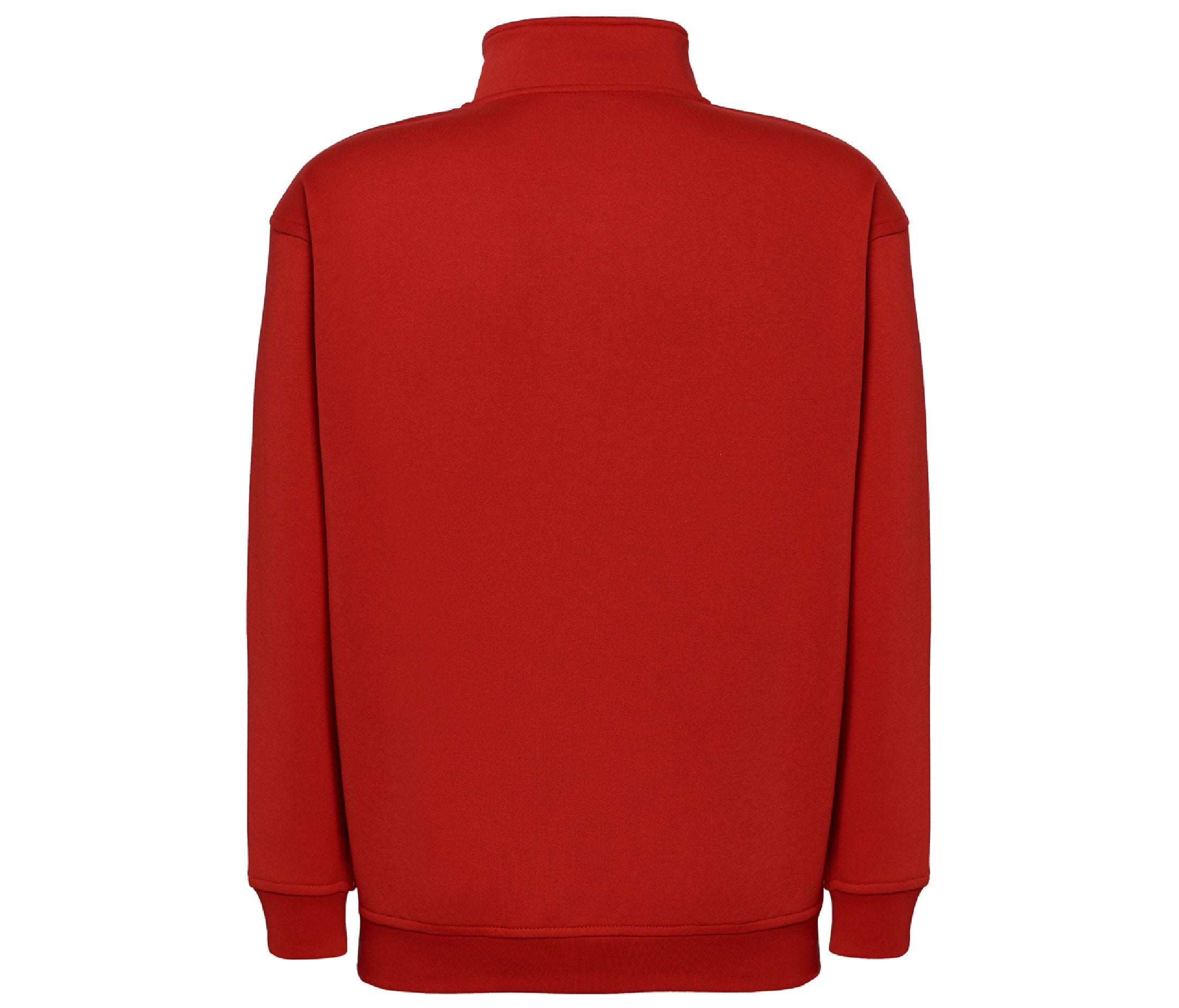 Sweat Col Zippé - Red
