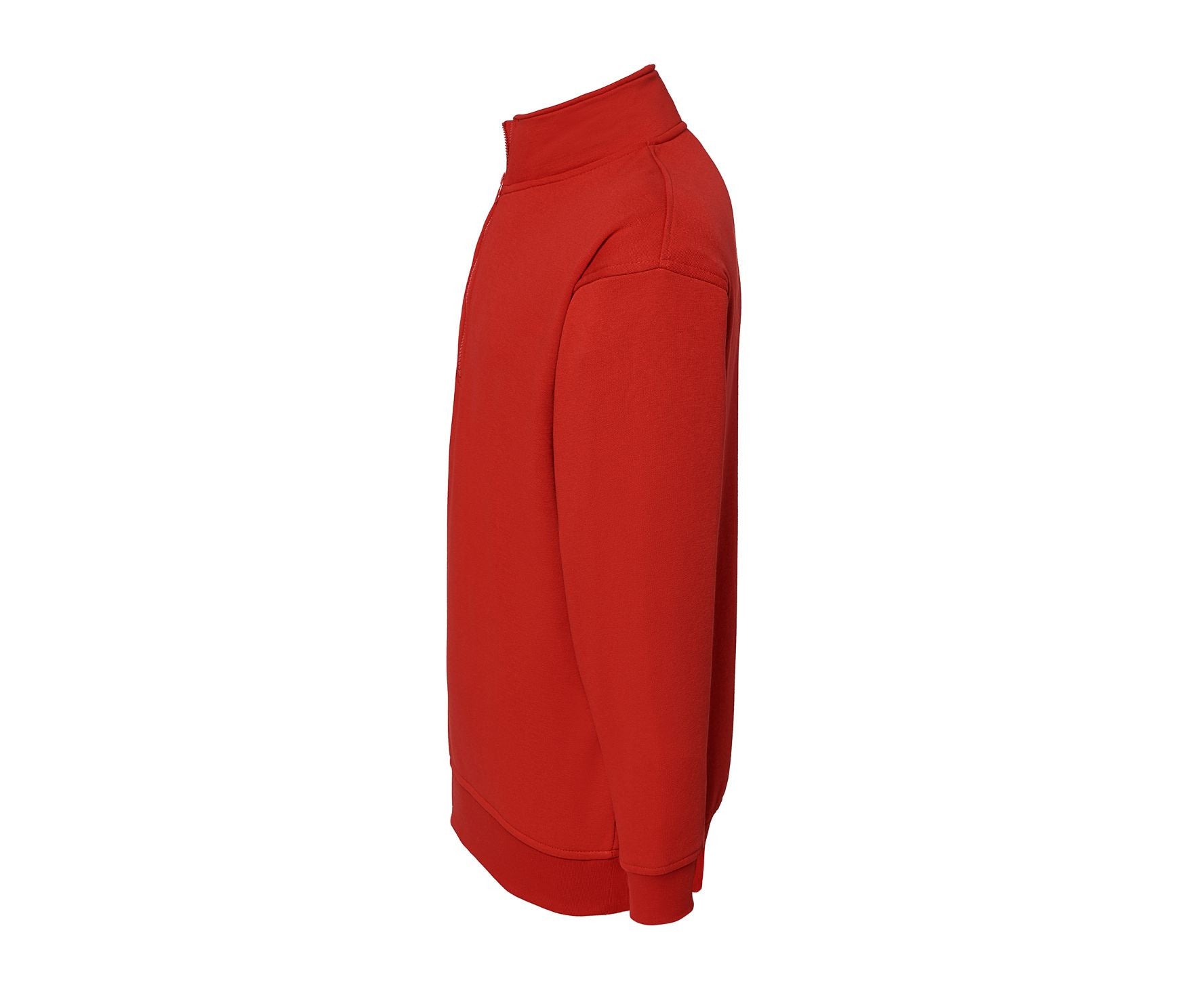 Sweat Col Zippé - Red