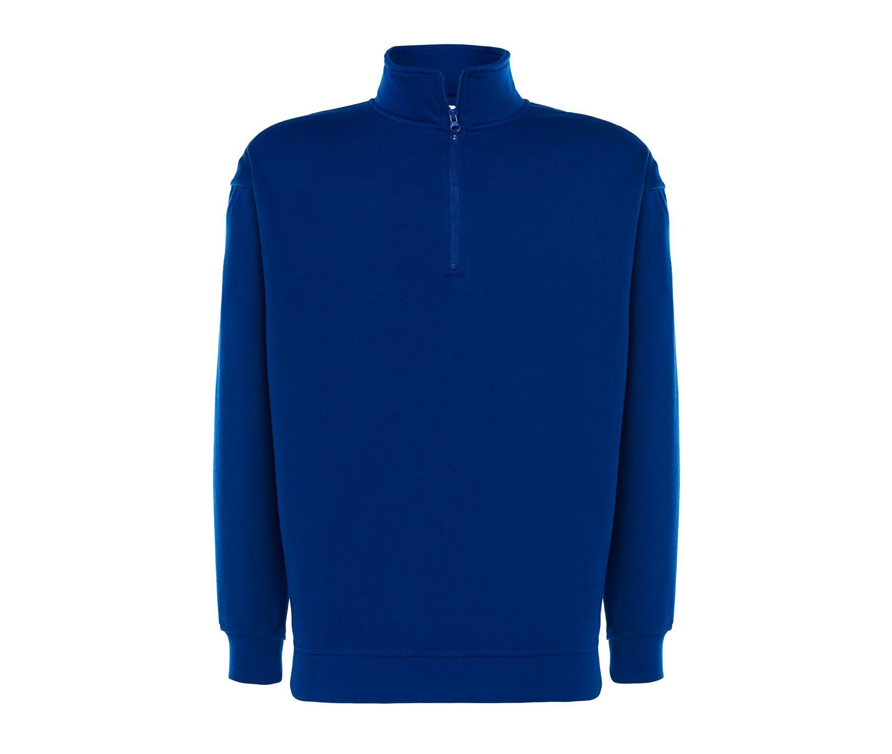 Sweat Col Zippé - Royal Blue