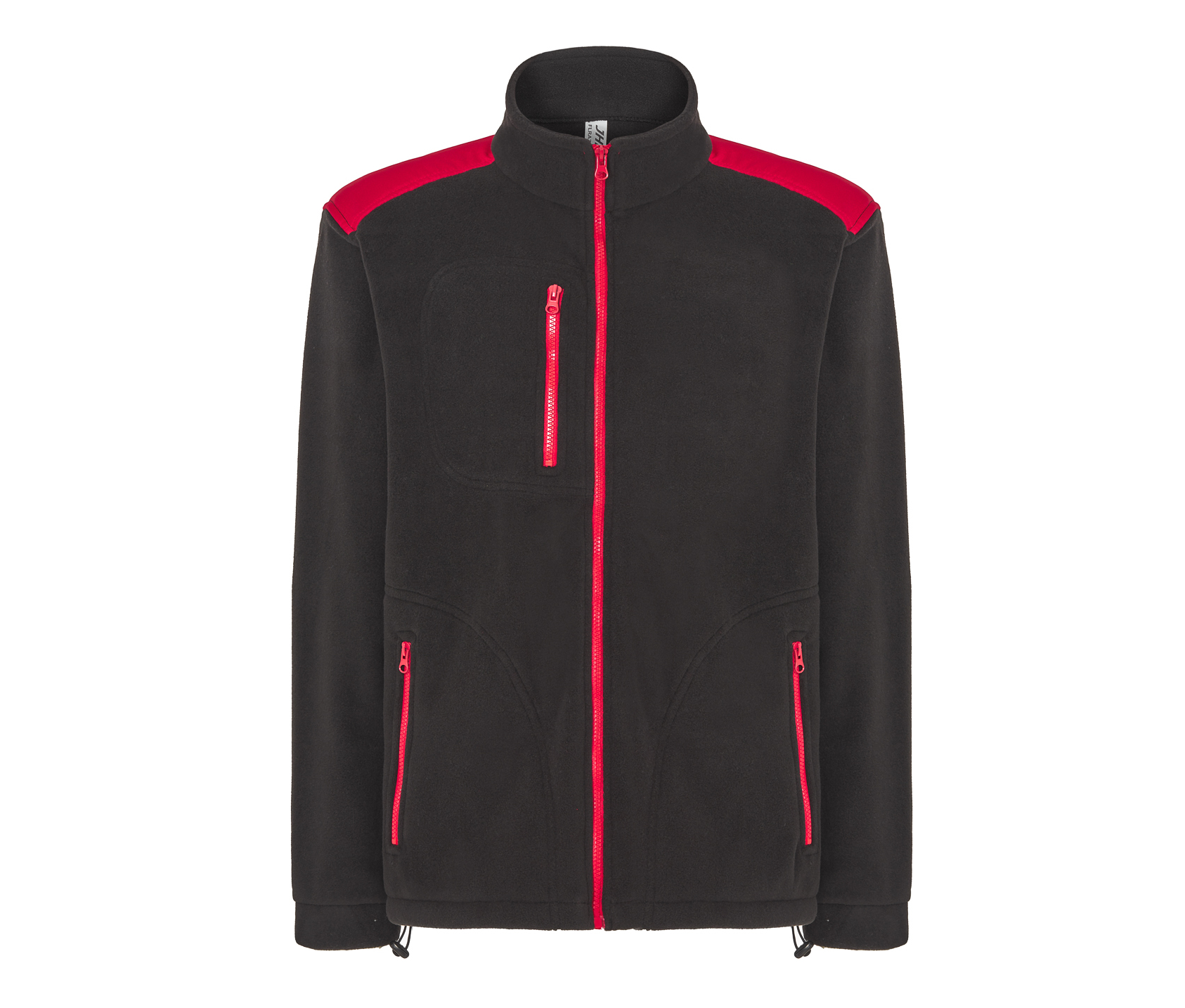Polaire Bicolore 340 - Black/red