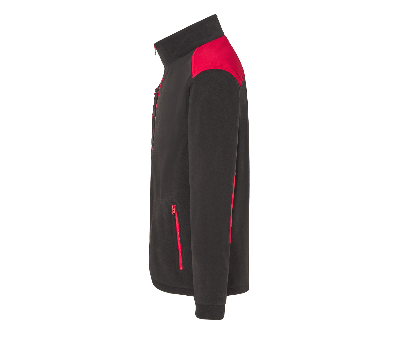 Polaire Bicolore 340 - Black/red