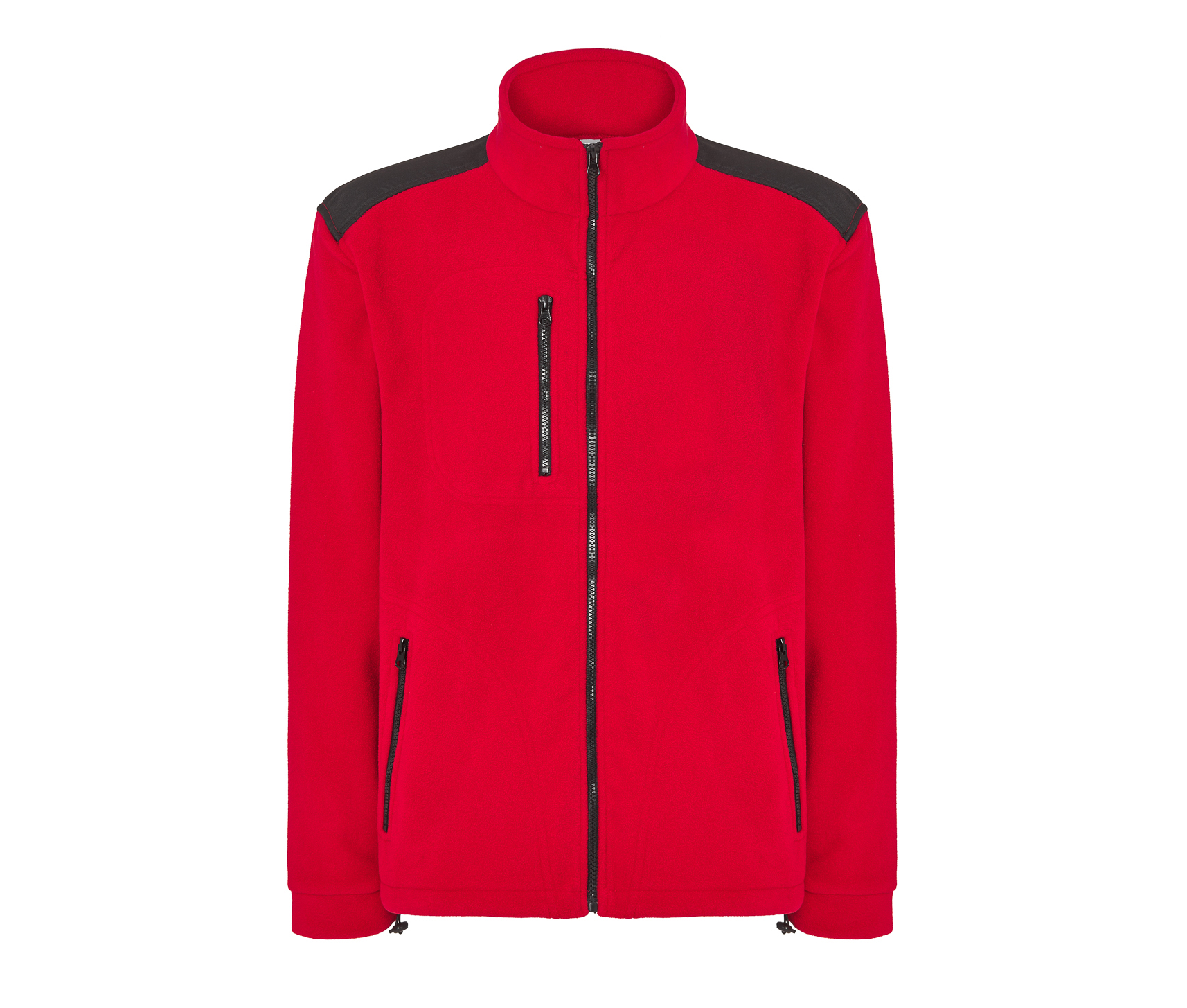 Polaire Bicolore 340 - Red/black