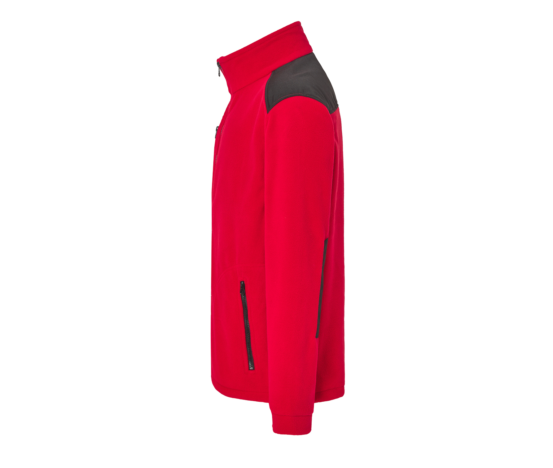 Polaire Bicolore 340 - Red/black