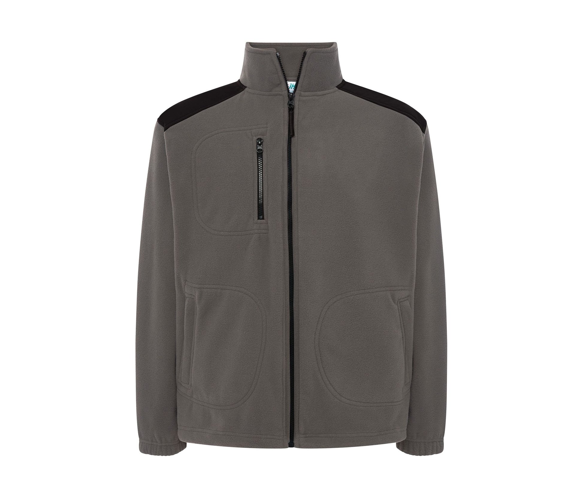 Polaire Bicolore 340 - Zinc/black