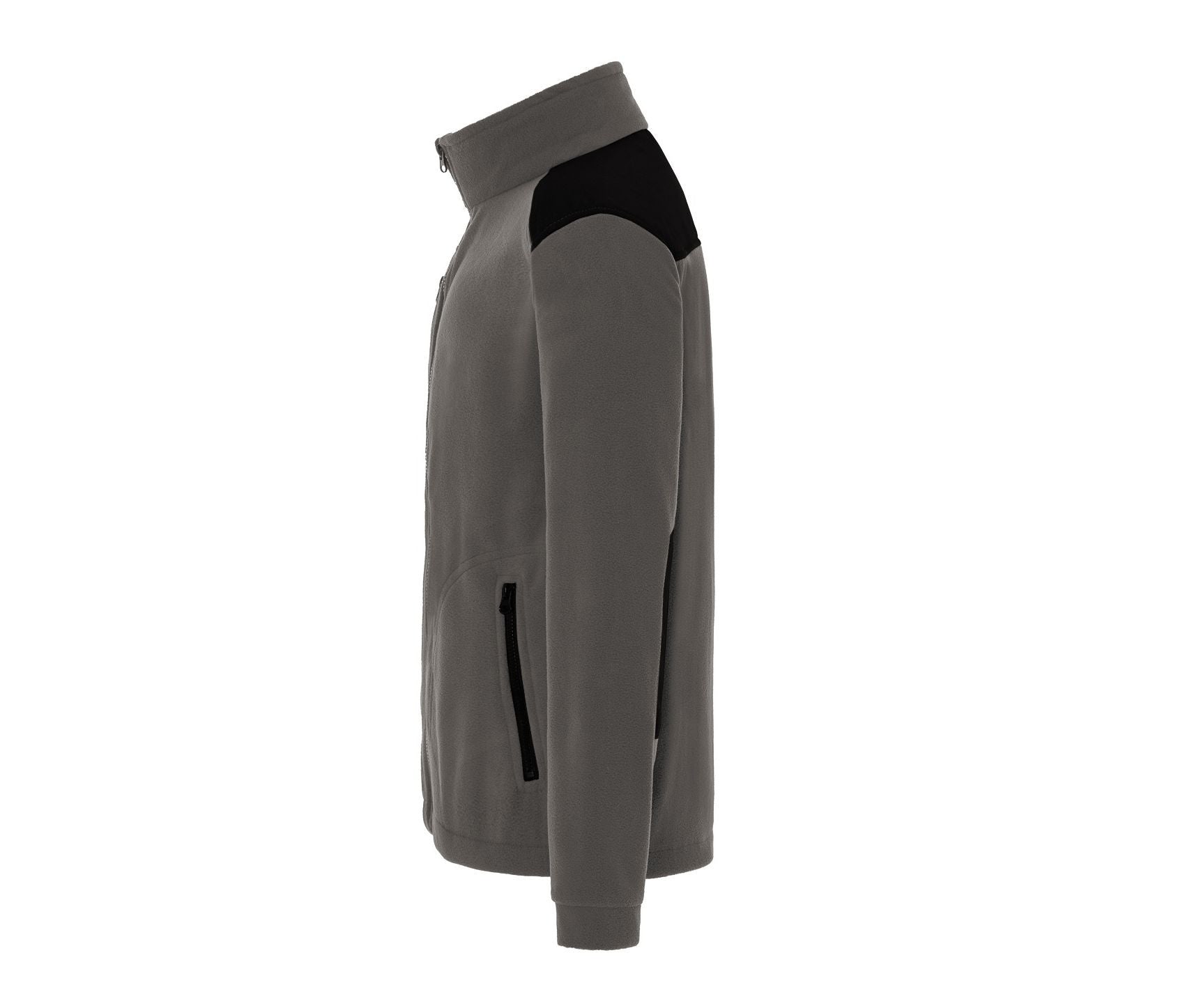 Polaire Bicolore 340 - Zinc/black