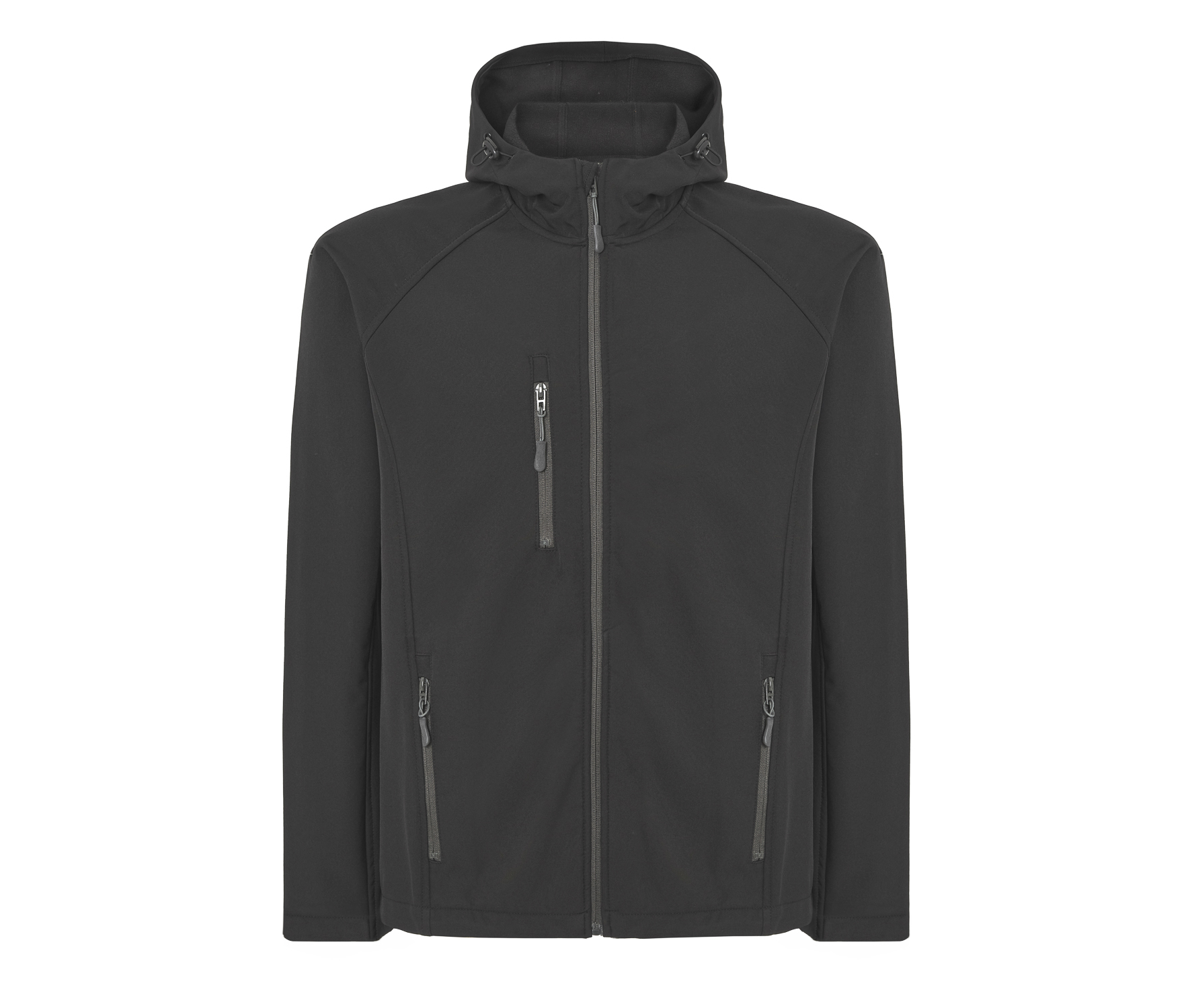 Softshell à Capuche - Black